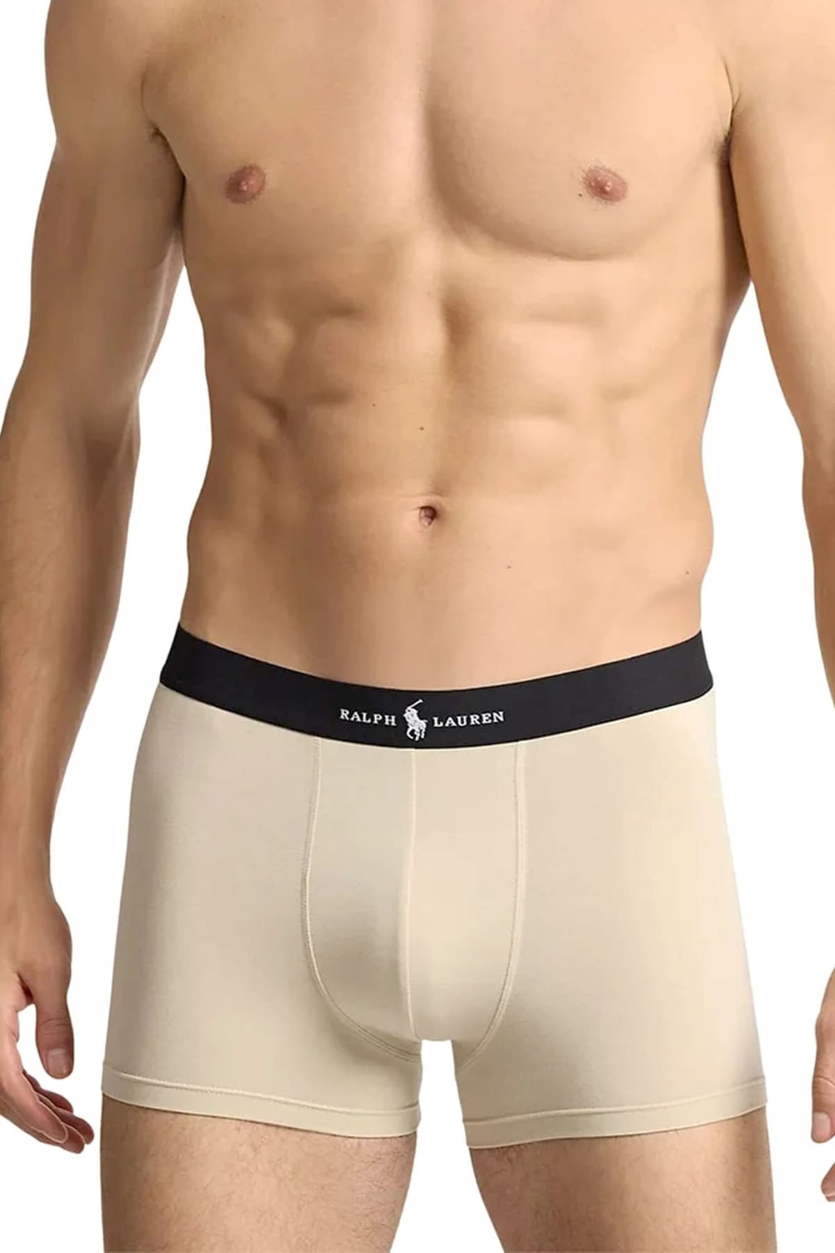 RALPH LAUREN UNDERWEAR ΕΣΩΡΟΥΧΟ ΣΕΤ 3PACK PREMIUM MODAL TRUNKS ΜΑΥΡΟ-ΜΠΕΖ-ΛΕΥΚΟ