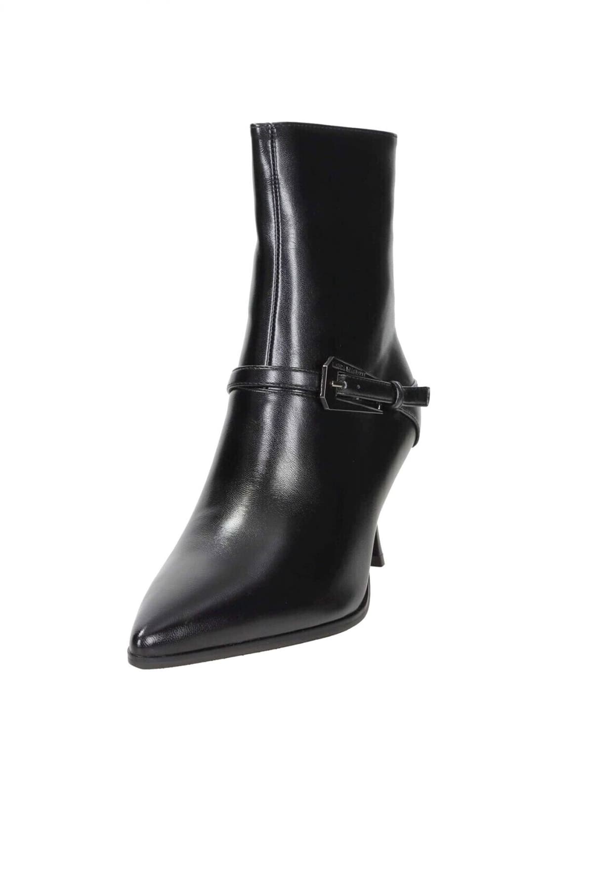 LAURA BIAGIOTTI ΠΑΠΟΥΤΣΙΑ MΠΟΤΑΚΙΑ ΦΕΡΜΟΥΑΡ ΛΟΥΡΑΚΙ LOGO MAYΡΟ