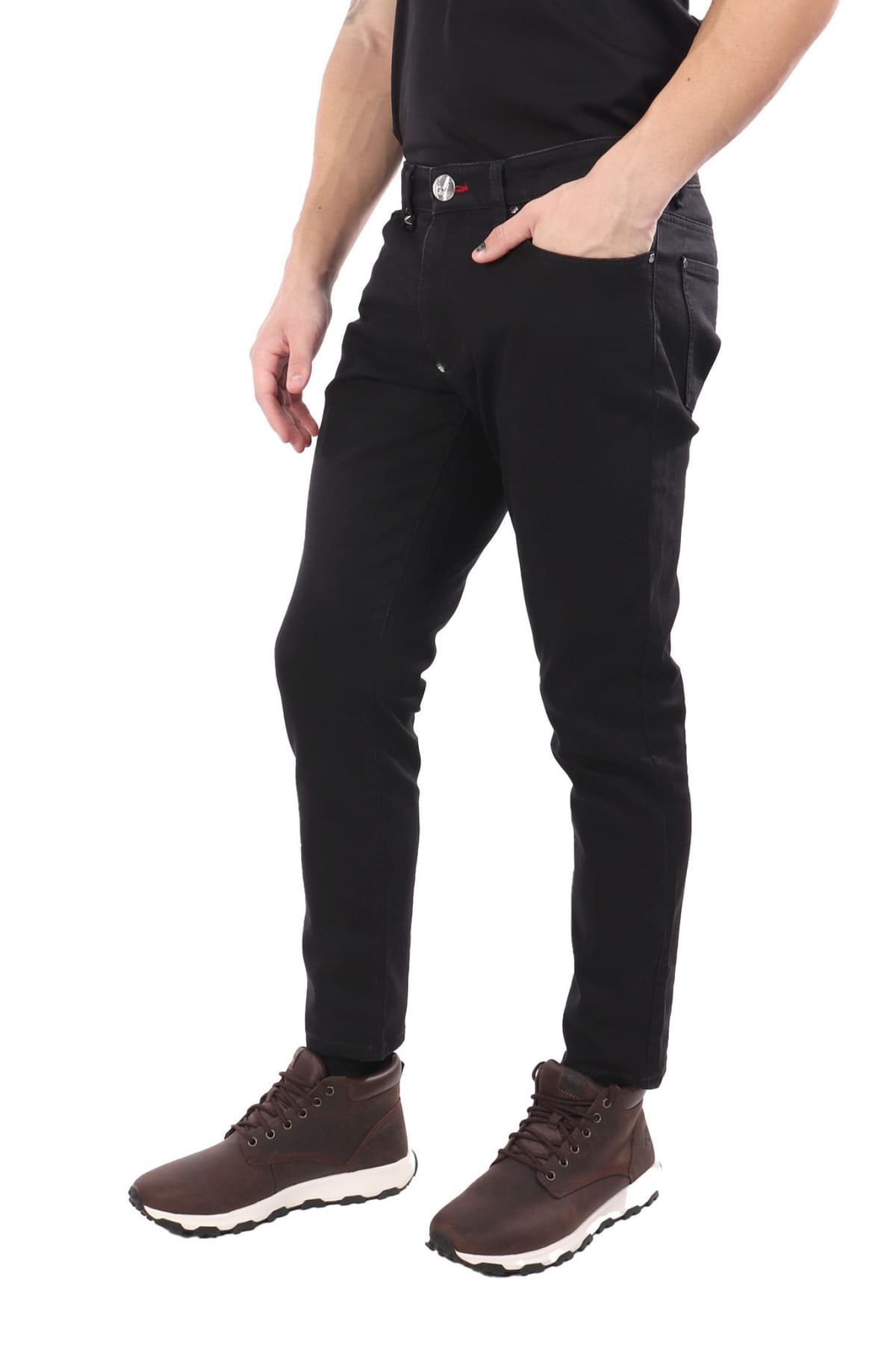 PHILIPP PLEIN ΠΑΝΤΕΛΟΝΙ JEANS SKINNY ΜΑΥΡΟ