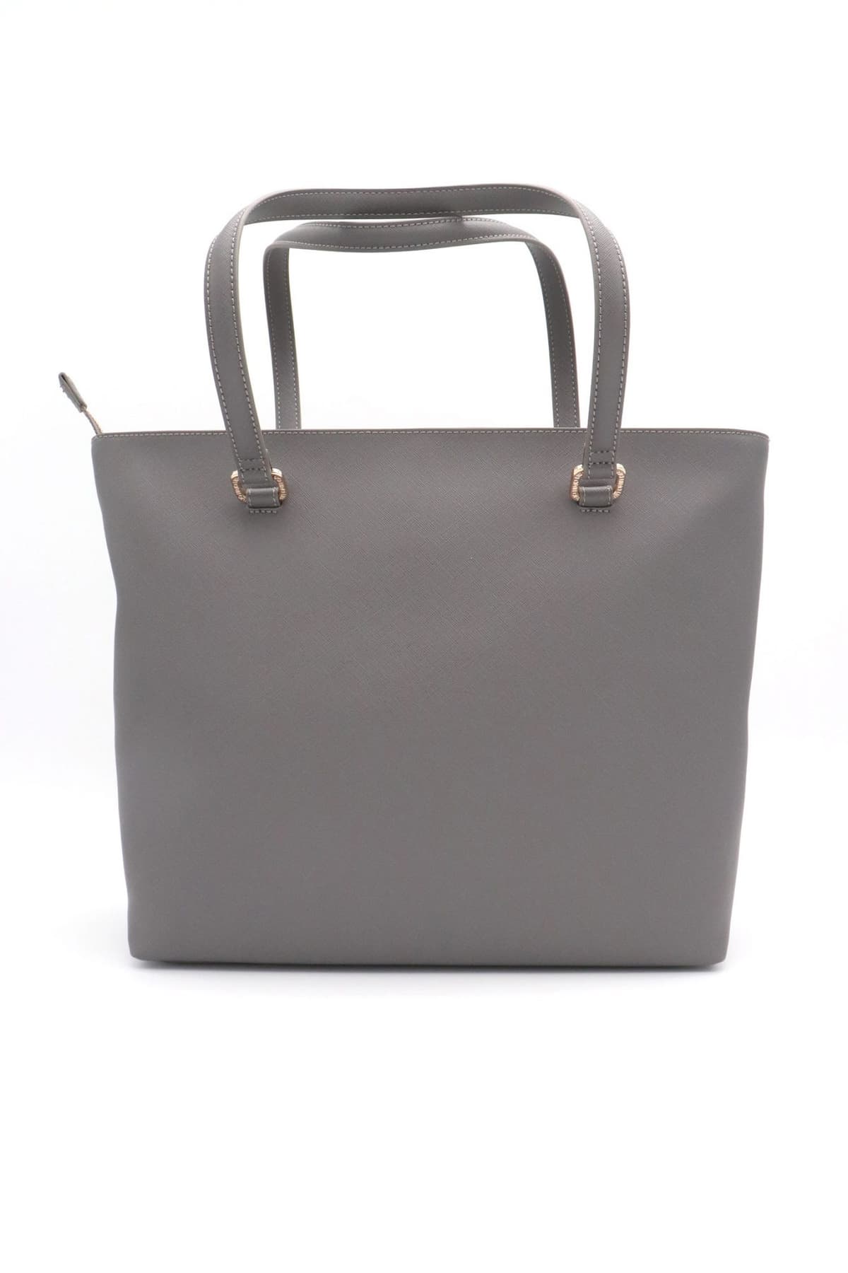 LIU-JO ΤΣΑΝΤΑ ΩΜΟΥ TOTE LOGO ΣΚΟΥΡΟ ΓΚΡΙ