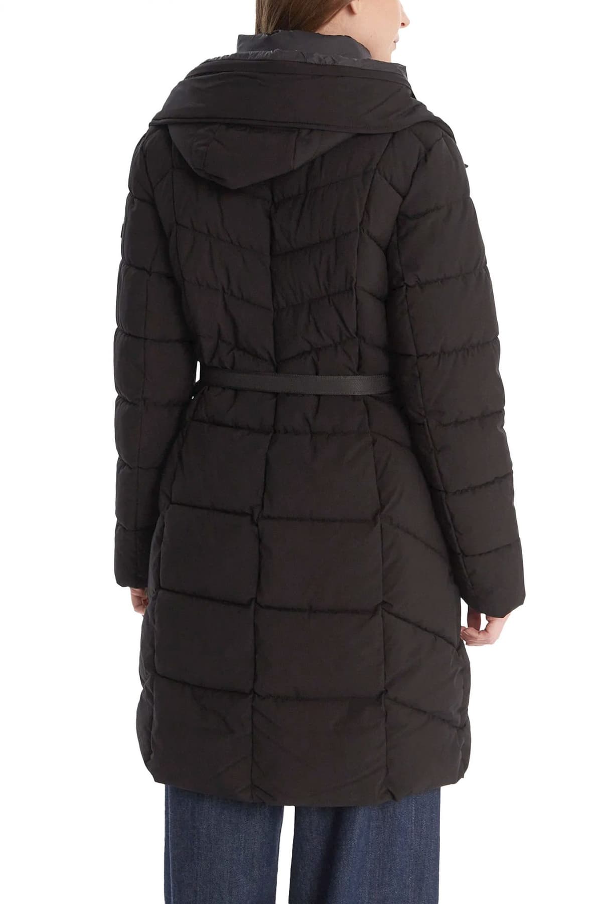 DKNY ΜΠΟΥΦΑΝ ΦΟΥΣΚΩΤΟ ΑΠΟΣΠΩΜΕΝΗ ΓΟΥΝΑ LOGO ΜΑΝΙΚΙ ΑΠΟΣΠΩΜΕΝΗ ΖΩΝΗ ΜΑΥΡΟ