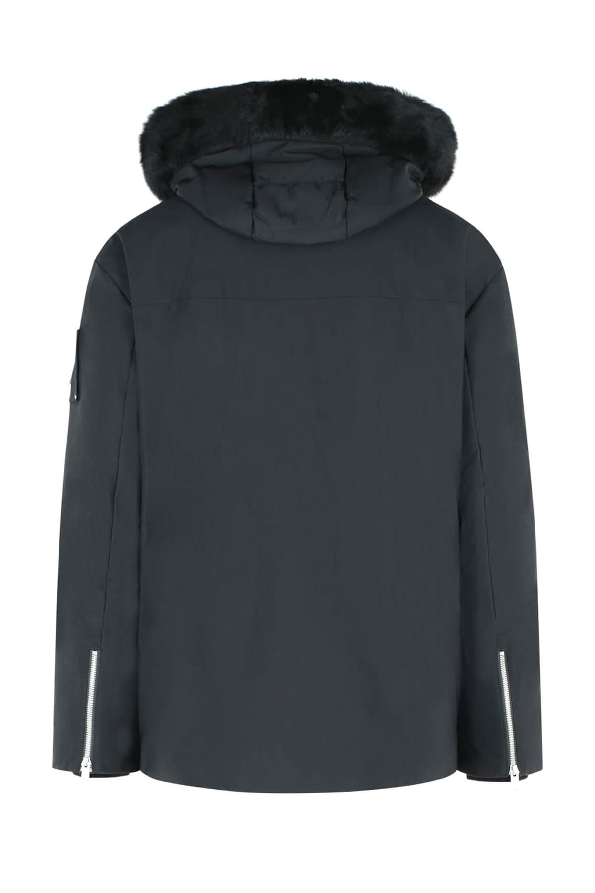 MOOSE KNUCKLES ΜΠΟΥΦΑΝ PUFFER VOLTAIRE 3Q JACKET ΑΠΟΣΠΩΜΕΝΟΣ ΘΩΡΑΚΑΣ ΜΑΥΡΟ