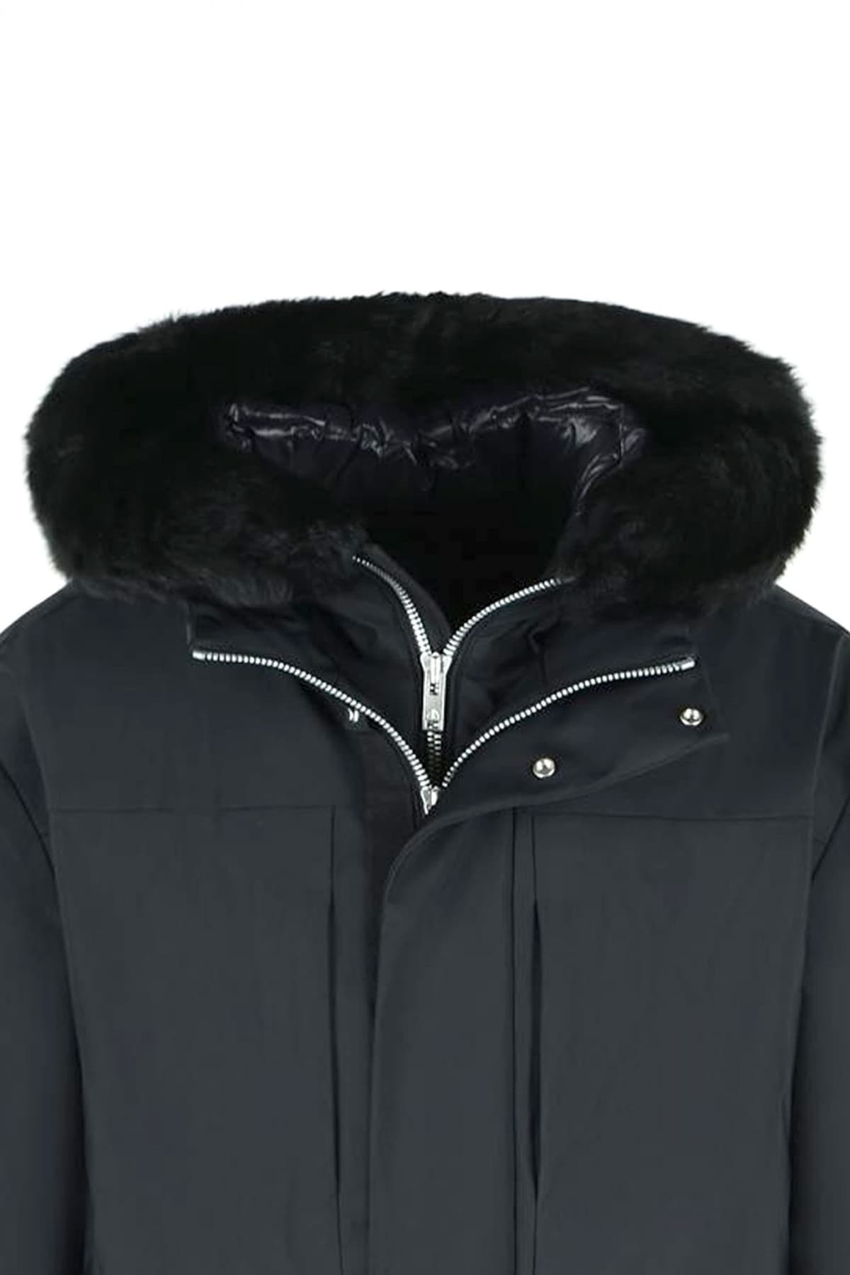 MOOSE KNUCKLES ΜΠΟΥΦΑΝ PUFFER VOLTAIRE 3Q JACKET ΑΠΟΣΠΩΜΕΝΟΣ ΘΩΡΑΚΑΣ ΜΑΥΡΟ