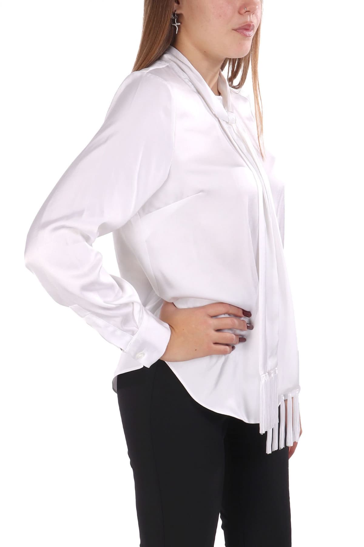 MICHAEL KORS ΠΟΥΚΑΜΙΣΟ ΔΕΣΙΜΟ ΛΑΙΜΟ ΚΡΟΣΙΑ ΛΕΥΚΟ