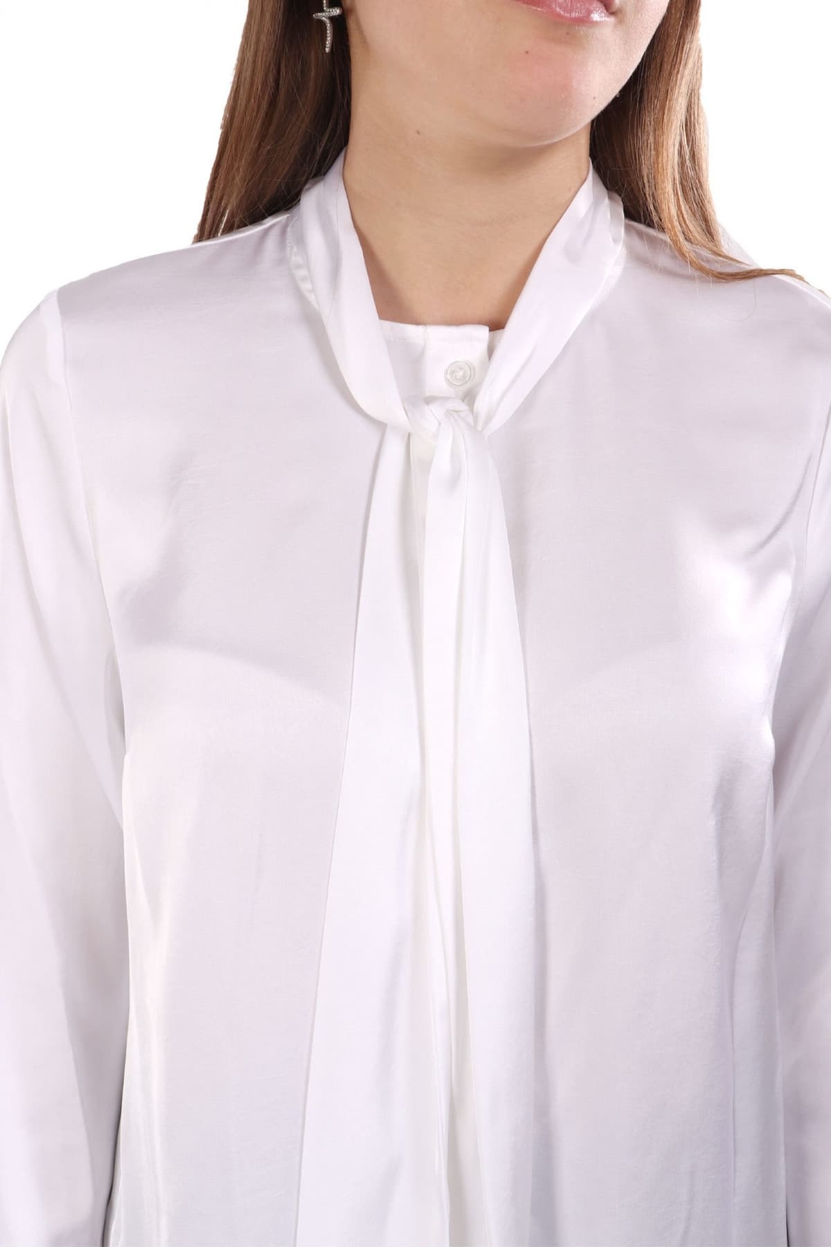 MICHAEL KORS ΠΟΥΚΑΜΙΣΟ ΔΕΣΙΜΟ ΛΑΙΜΟ ΚΡΟΣΙΑ ΛΕΥΚΟ