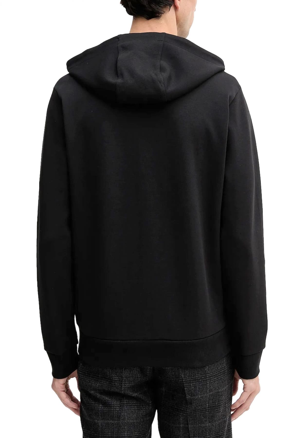 BOSS ΦΟΥΤΕΡ ZIPHOOD C-SPENCE 01 ΜΑΥΡΟ