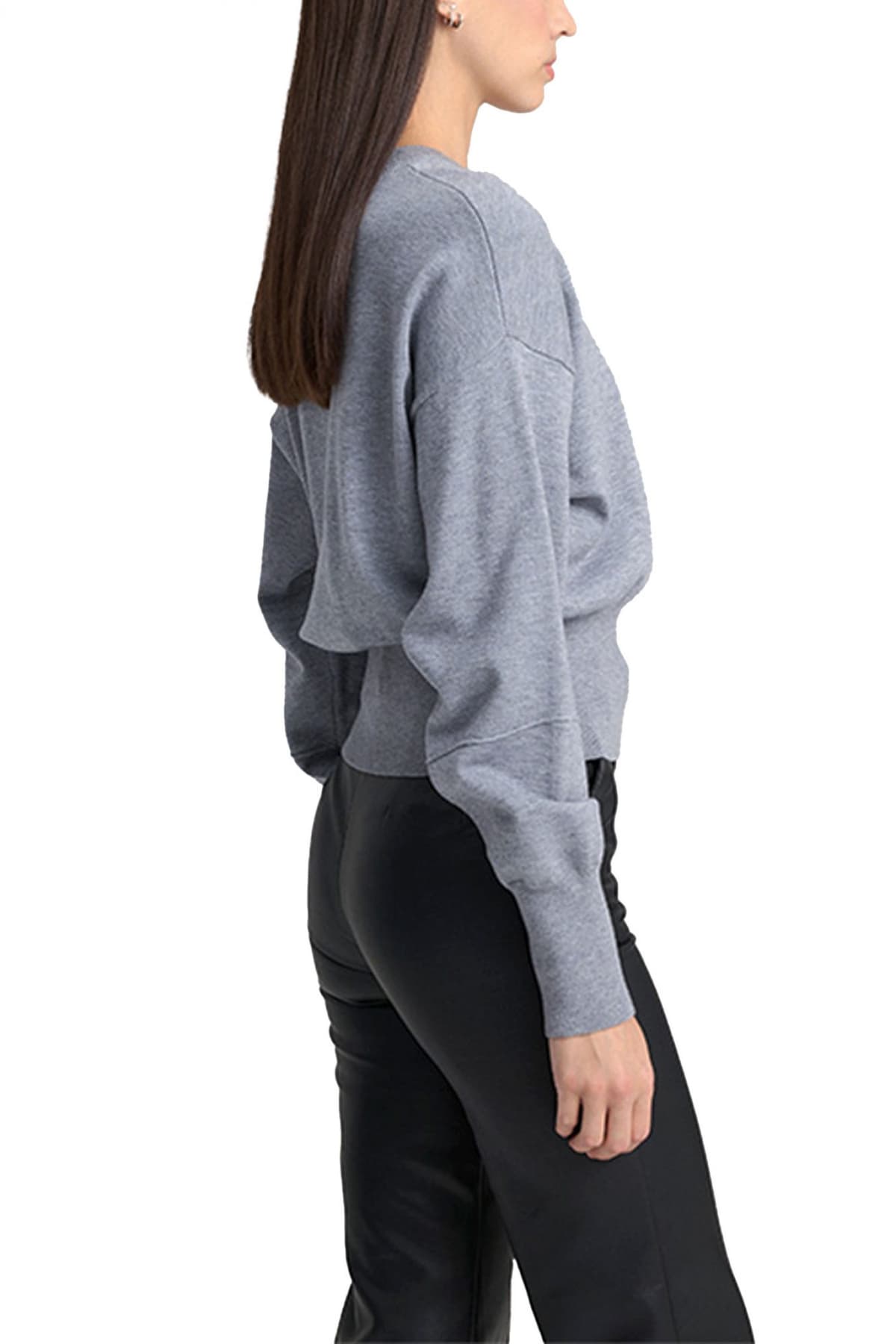 MIND MATTER ΠΛΕΚΤΟ ESTRELLA CREWNECK ΓΚΡΙ