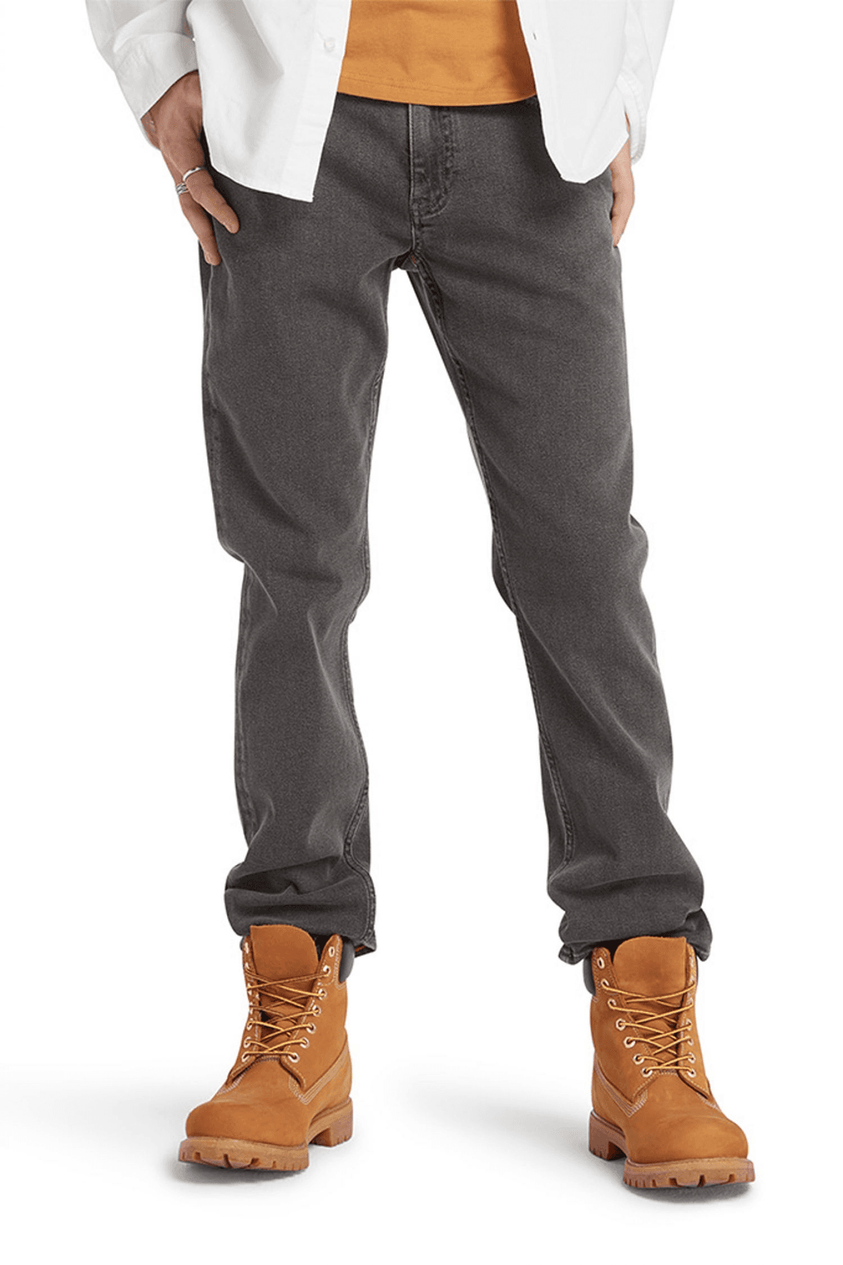 TIMBERLAND ΠΑΝΤΕΛΟΝΙ JEANS SLIM FIT SARGENT LAKE ΓΚΡΙ