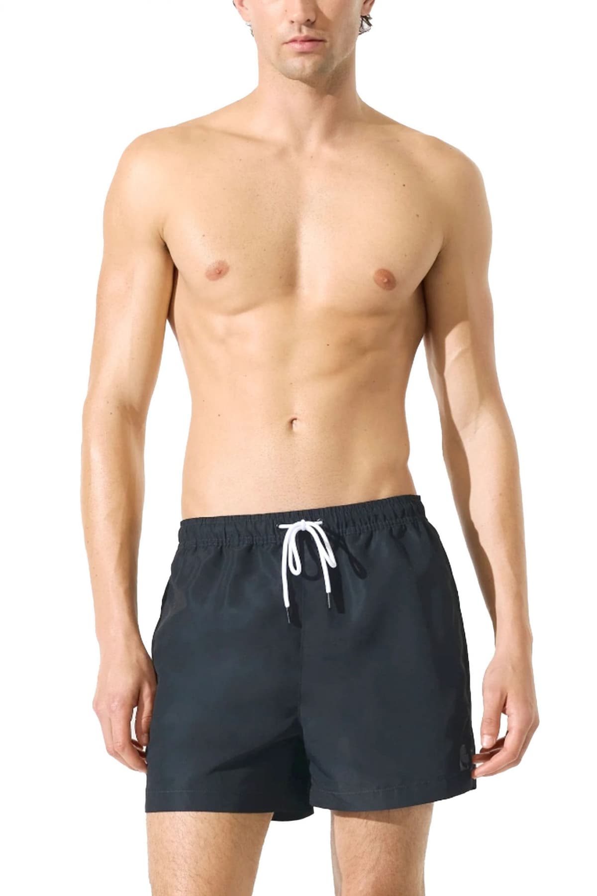 KARL LAGERFELD ΜΑΓΙΩ KAMEO SHORT BOARDSHORT ΜΑΥΡΟ