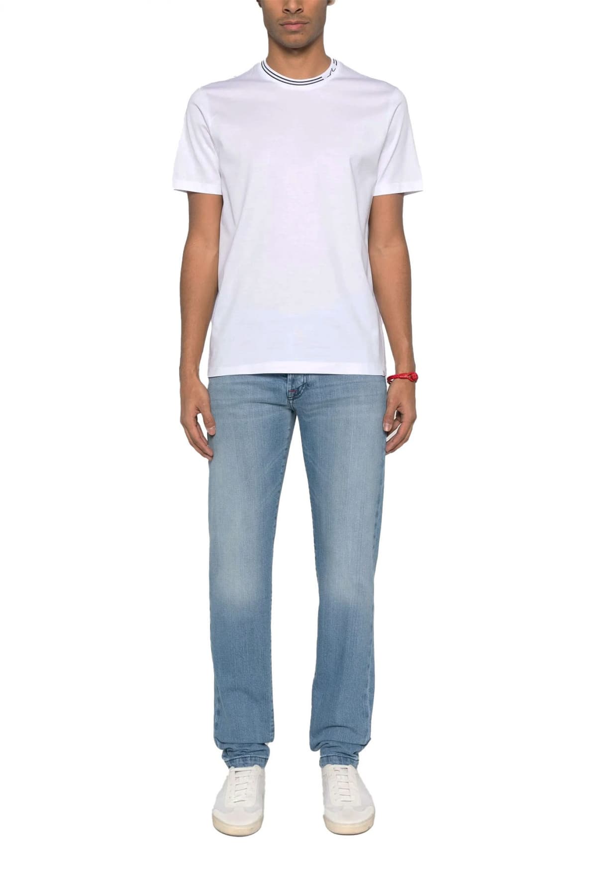 PAUL&SHARK T-SHIRT LOGO ΛΕΥΚΟ