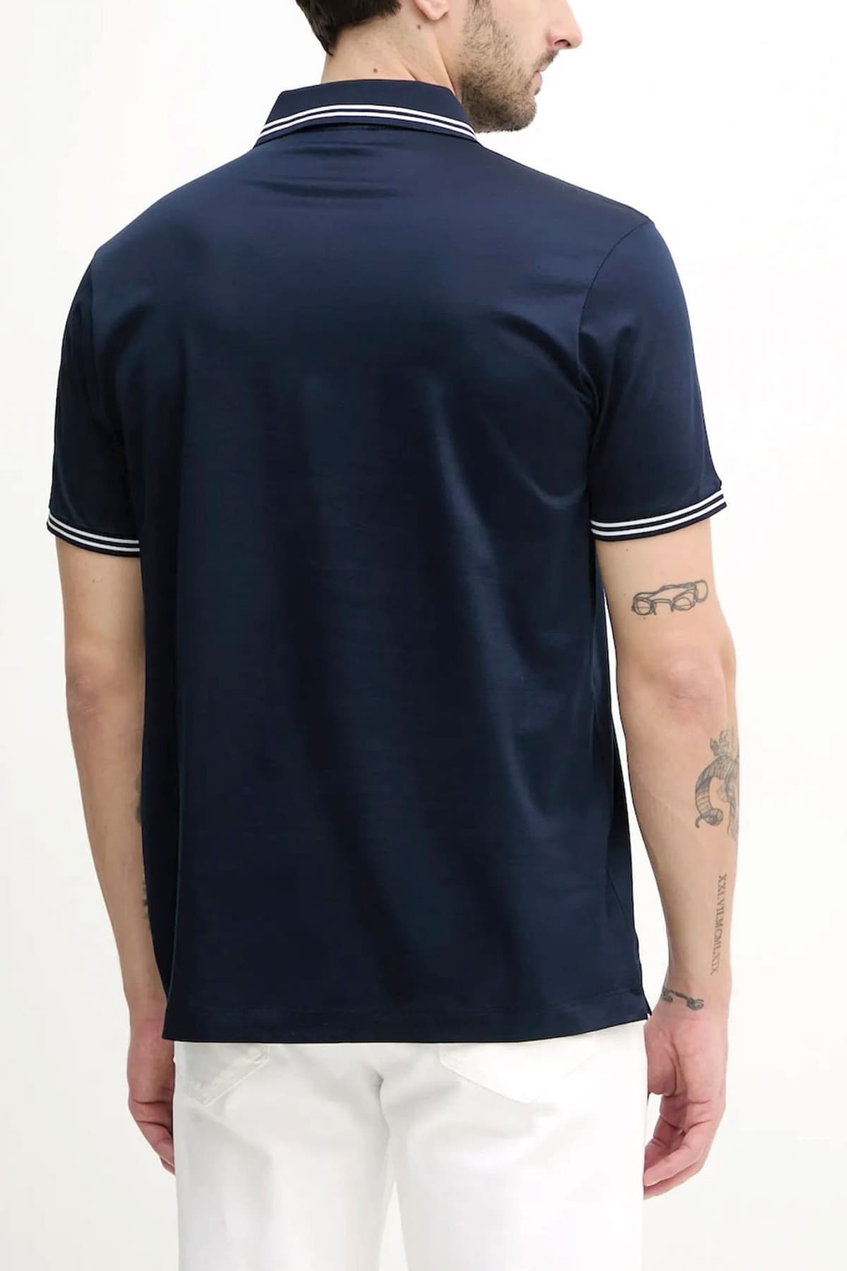 PAUL&SHARK POLO LOGO LOGO ΜΠΛΕ