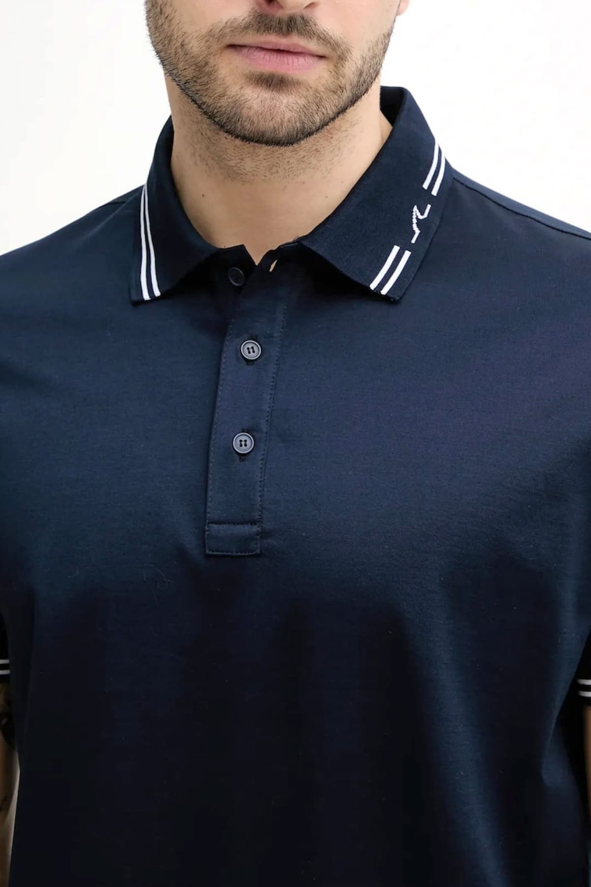 PAUL&SHARK POLO LOGO LOGO ΜΠΛΕ