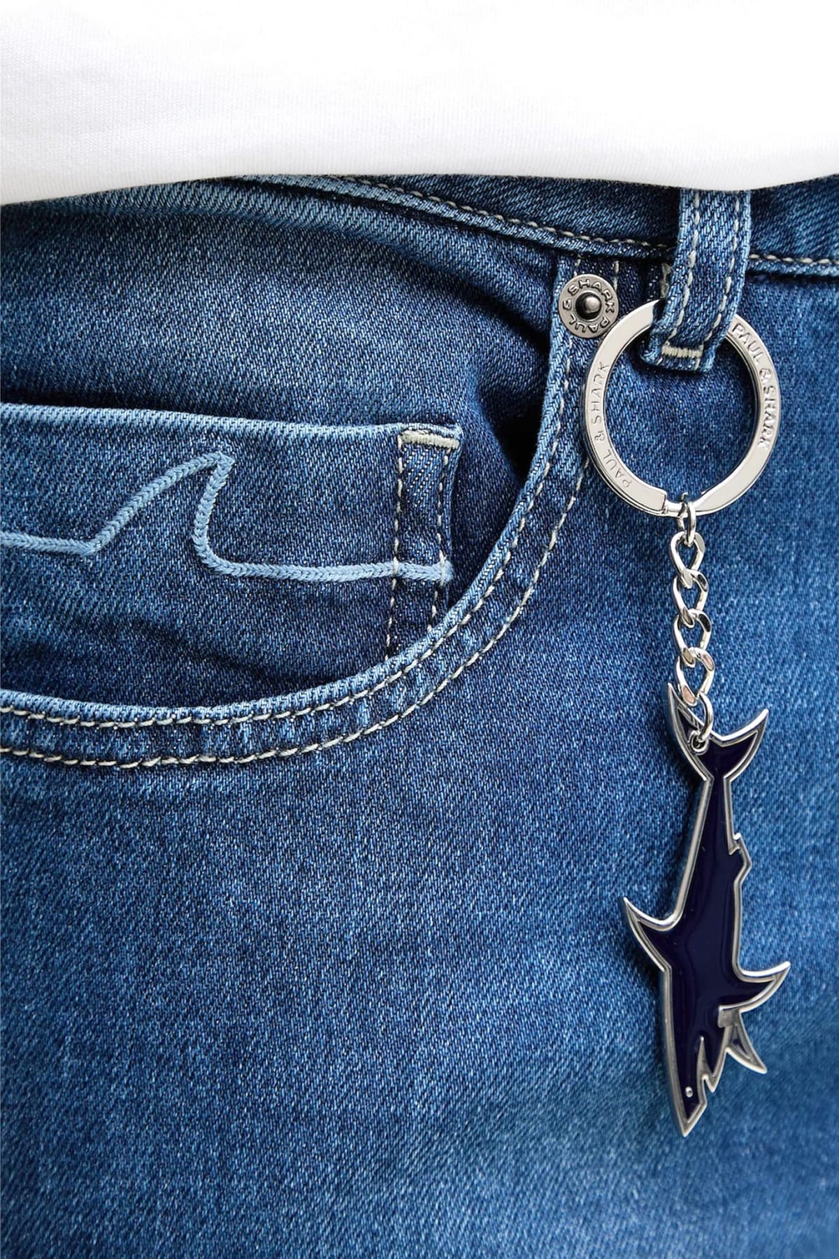 PAUL&SHARK ΠΑΝΤΕΛΟΝΙ JEANS COMFORT DENIM ΜΠΛΕ