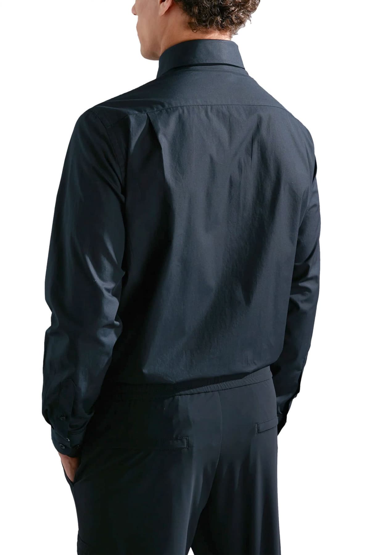 PAUL&SHARK ΠΟΥΚΑΜΙΣΟ BUTTON DOWN GOLD LOGO ΜΑΥΡΟ