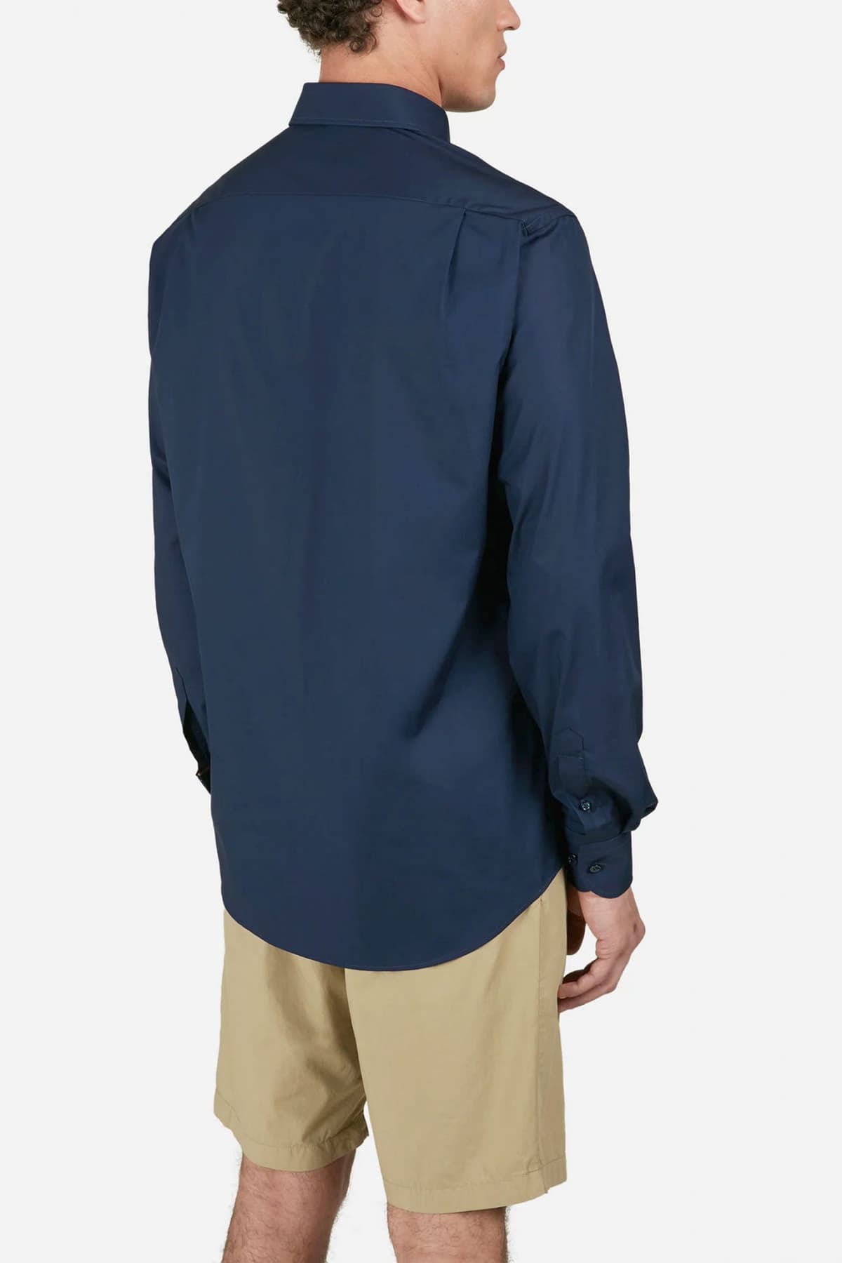 PAUL&SHARK ΠΟΥΚΑΜΙΣΟ BUTTON DOWN GOLD LOGO ΜΠΛΕ