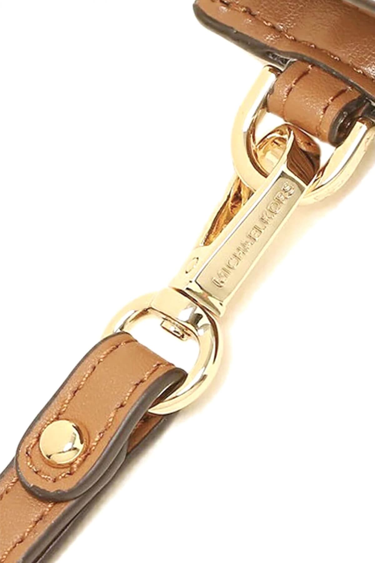 MICHAEL KORS ΠΟΡΤΟΦΟΛΙ JET SET ALL OVER LOGO ΜΠΕΖ/ΤΑΜΠΑ