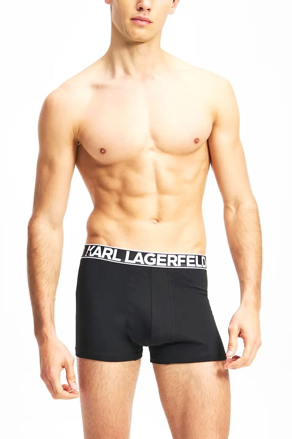 KARL LAGERFELD ΕΣΩΡΟΥΧΑ 3P BOLD ELASTIC TRUNK ΜΑΥΡΟ