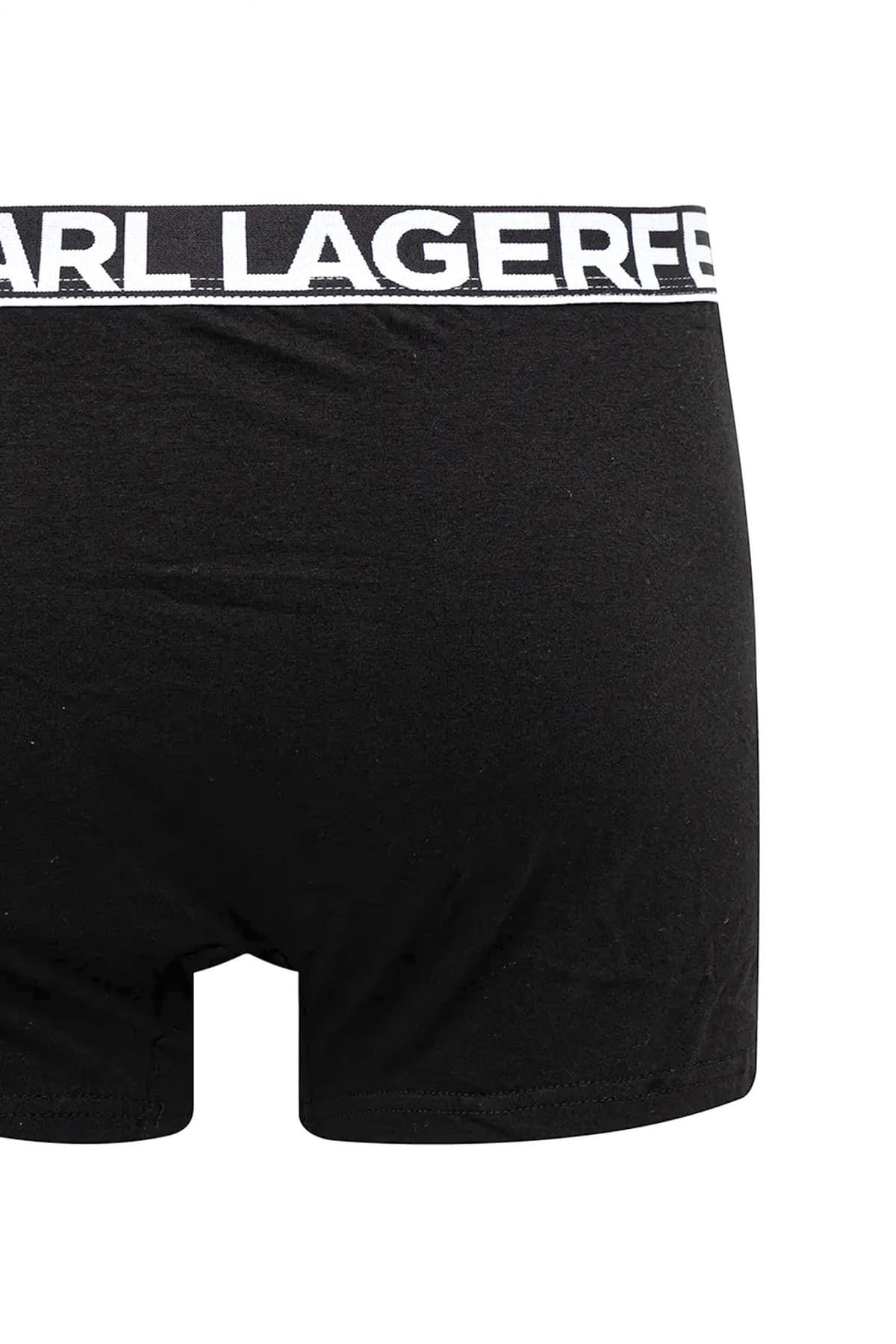 KARL LAGERFELD ΕΣΩΡΟΥΧΑ 3P BOLD ELASTIC TRUNK ΜΑΥΡΟ
