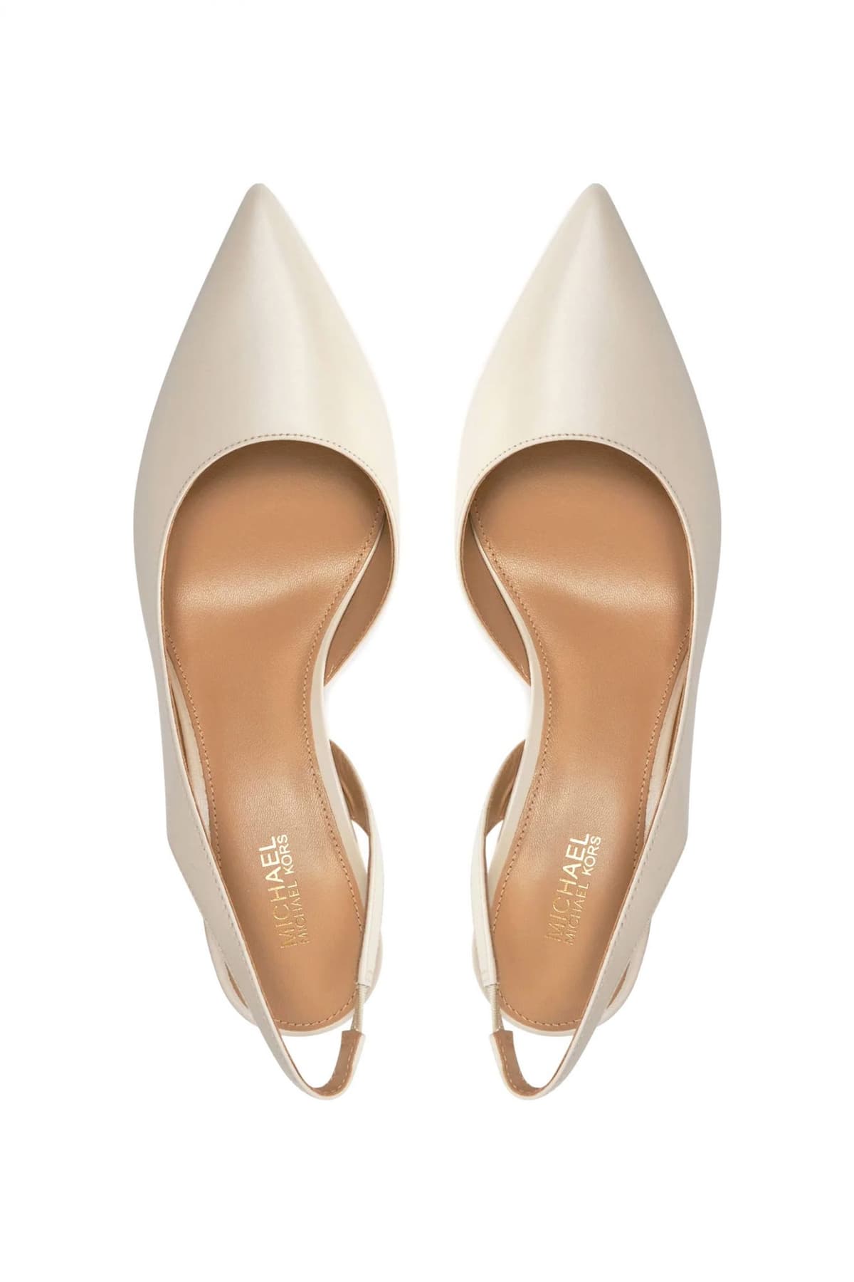 MICHAEL KORS ΠΑΠΟΥΤΣΙΑ ΠΕΔΙΛΑ MULES ALINA FLEX SLING PUMP ΚΡΕΜ