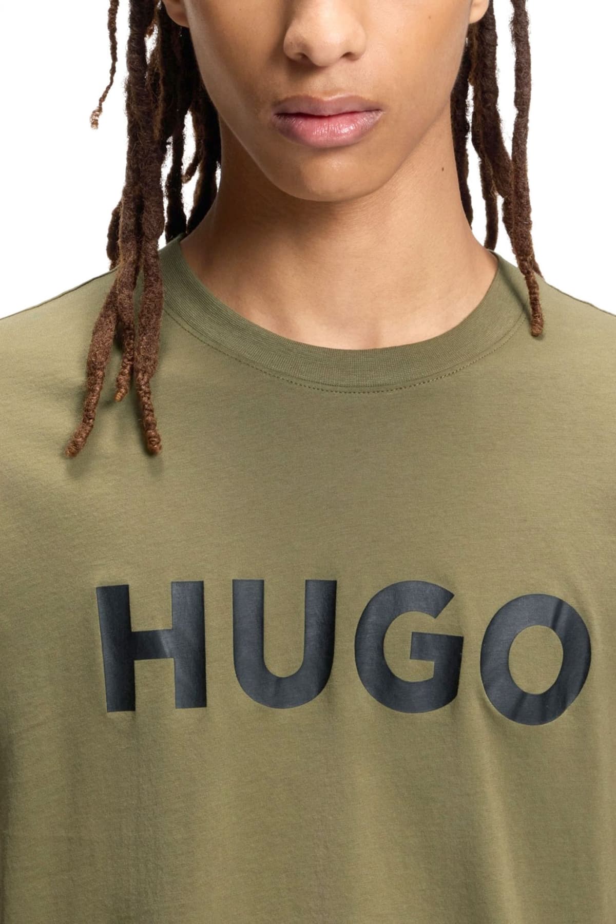 Men's T-Shirts Hugo Khaki