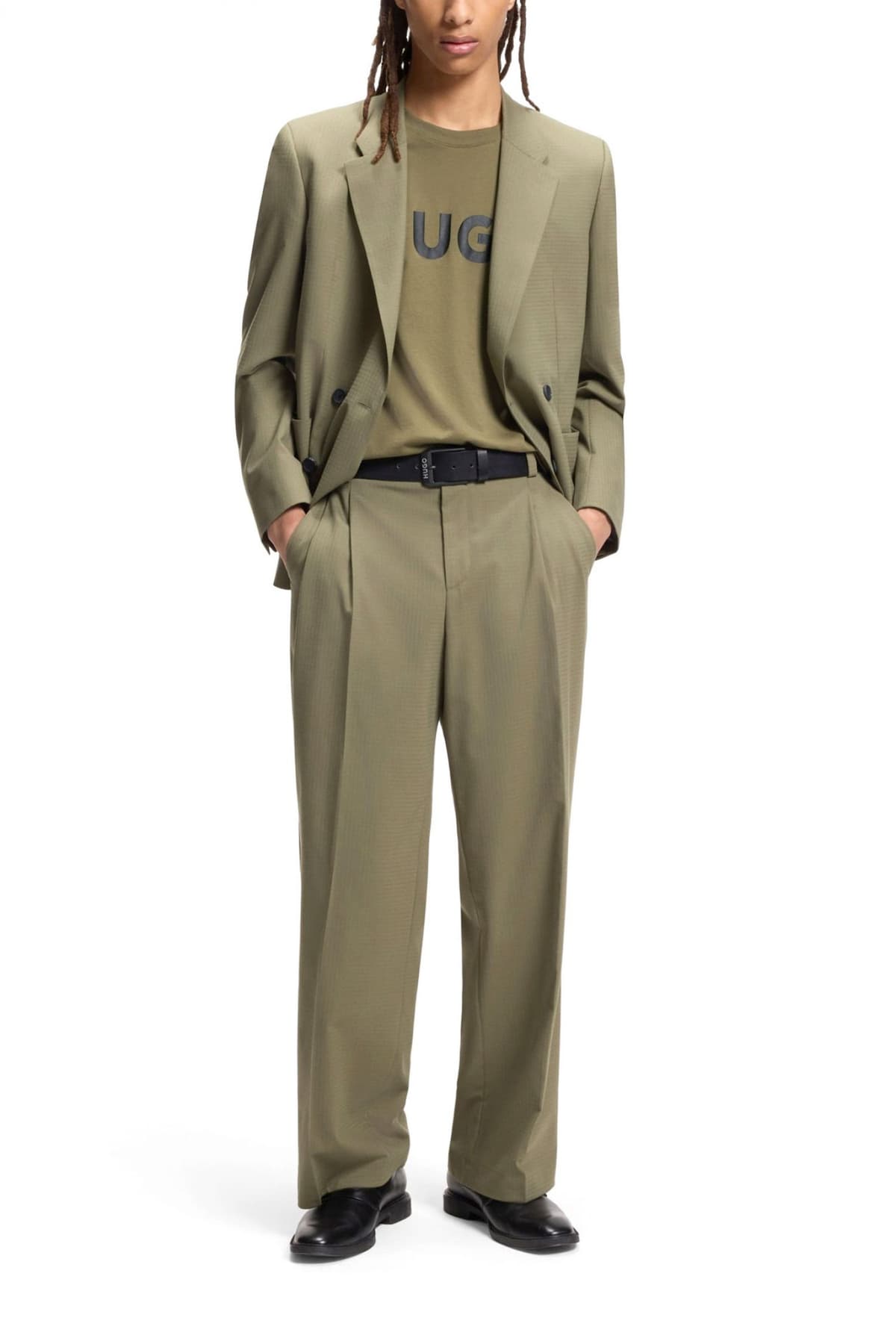 Men's T-Shirts Hugo Khaki