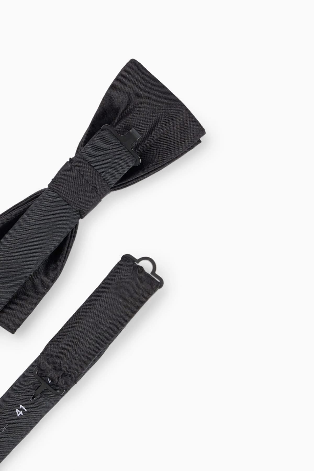 BOSS ΠΑΠΙΓΙΟΝ F-BOW-TIE ΜΑΥΡΟ