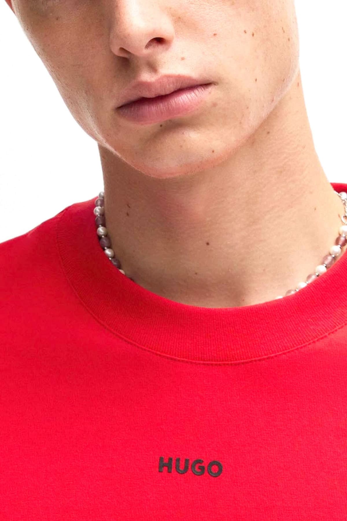 Men's T-Shirts Hugo Red