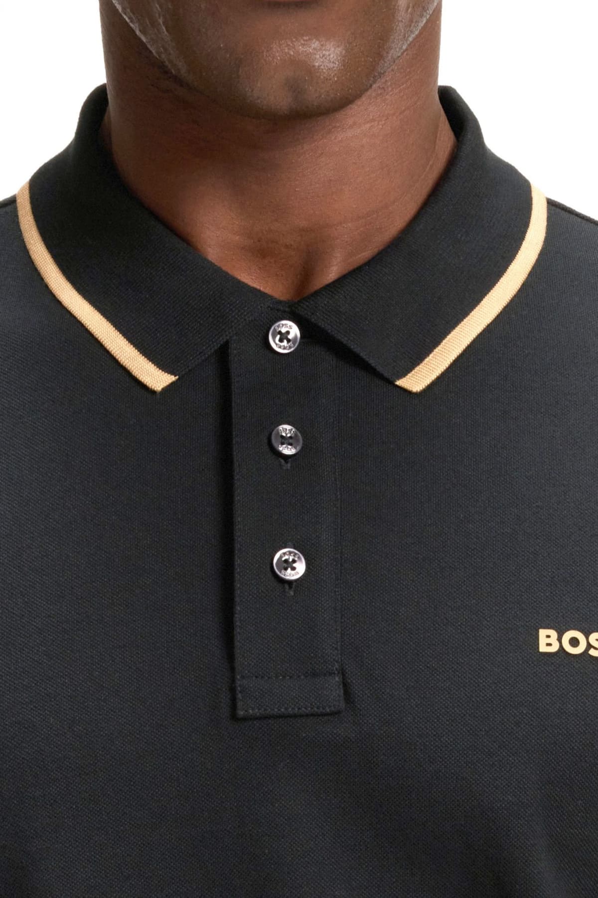 BOSS POLO PARLAY 190 ΜΑΥΡΟ