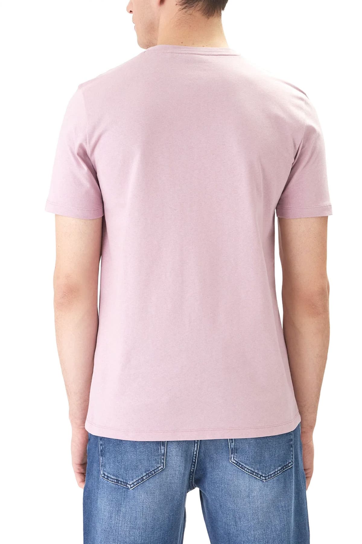 BOSS CASUAL T-SHIRT TALES ΡΟΖ