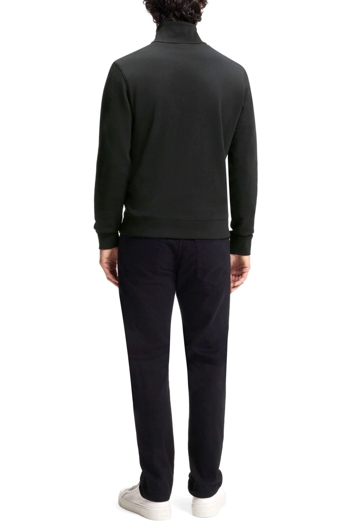 BOSS CASUAL ΦΟΥΤΕΡ FULLZIP ZESTART ΜΑΥΡΟ