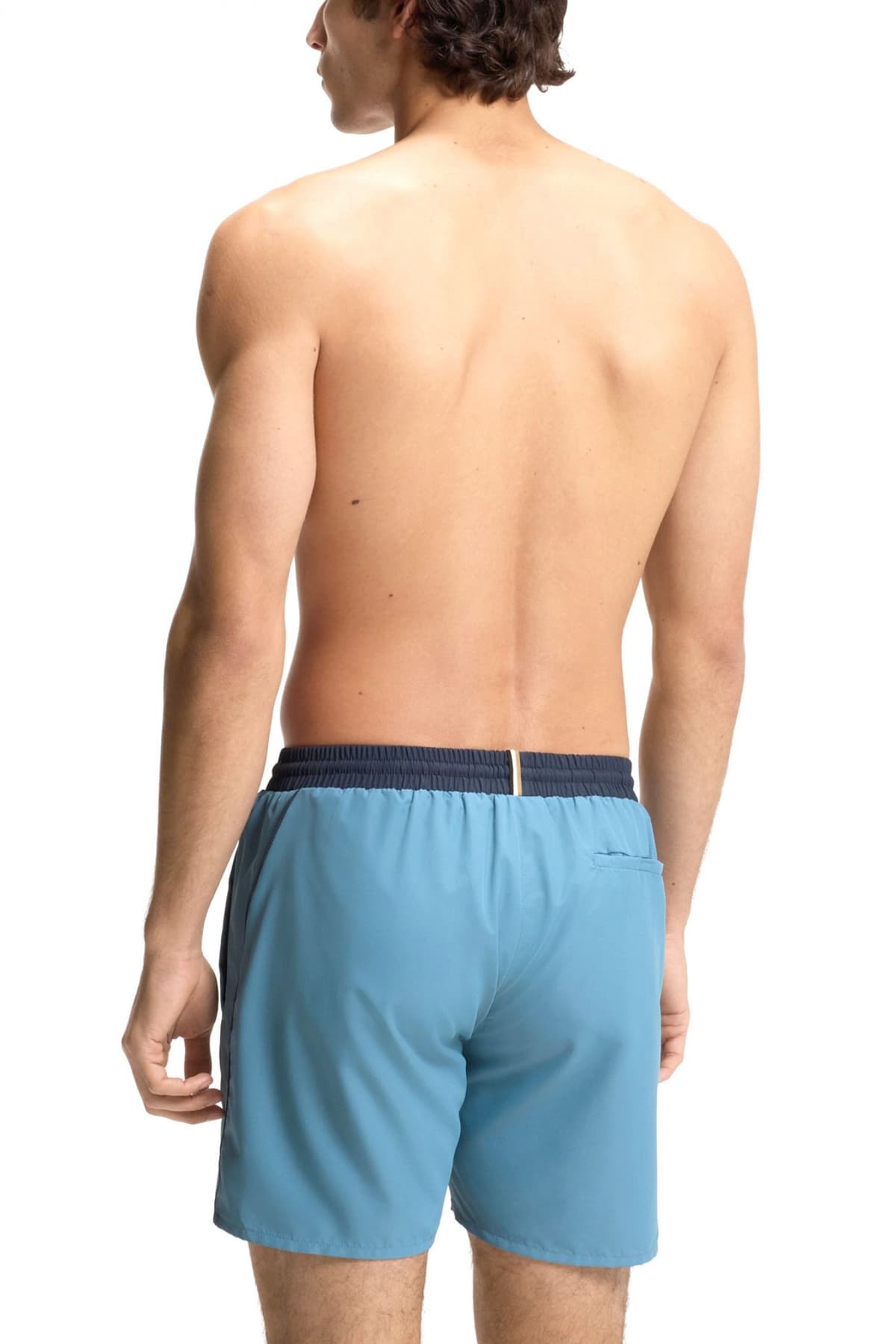 BOSS BEACHWEAR ΜΑΓΙΩ STARFISH ΡΑΦ ΜΠΛΕ