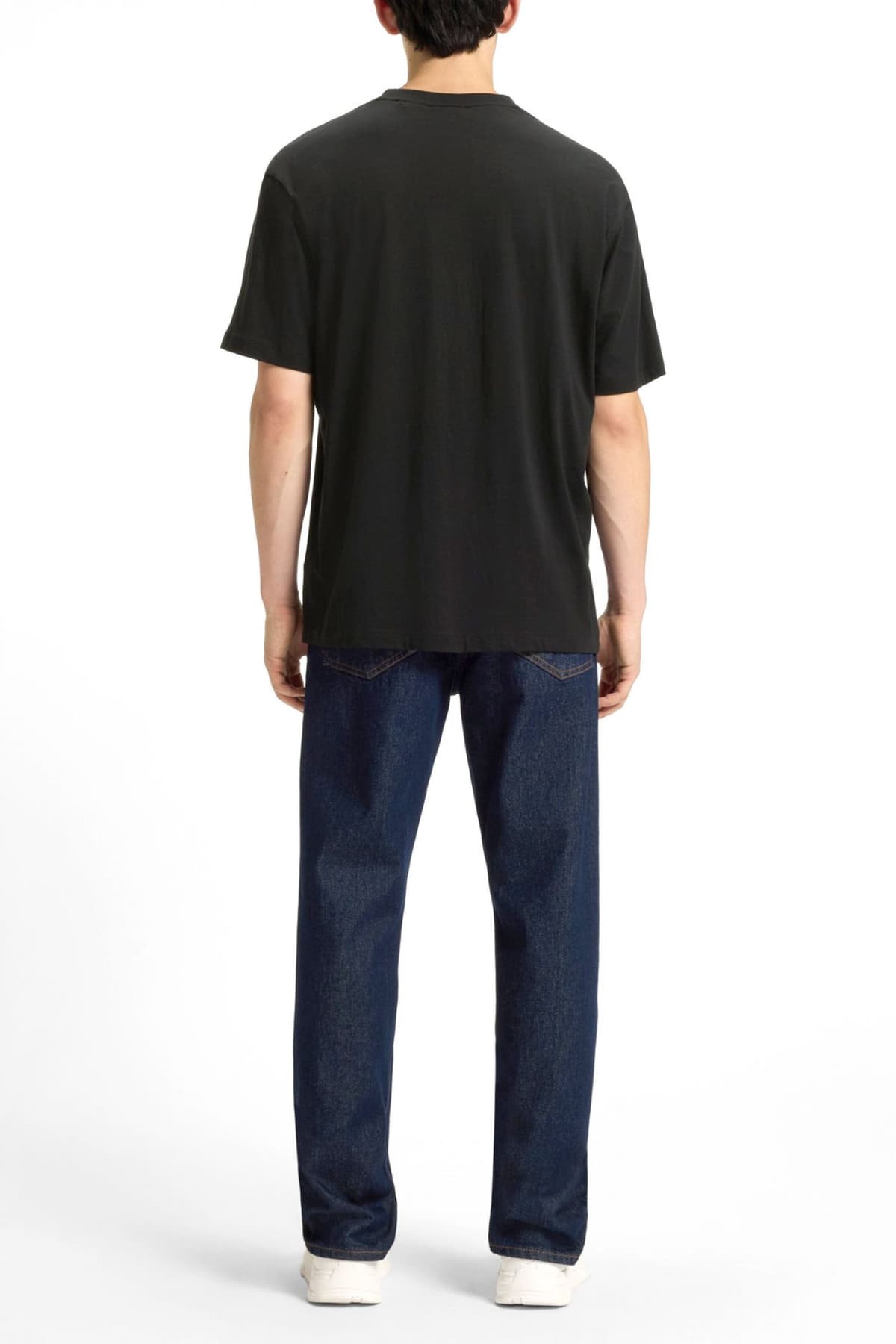 HUGO BLUE T-SHIRT NICO ΜΑΥΡΟ