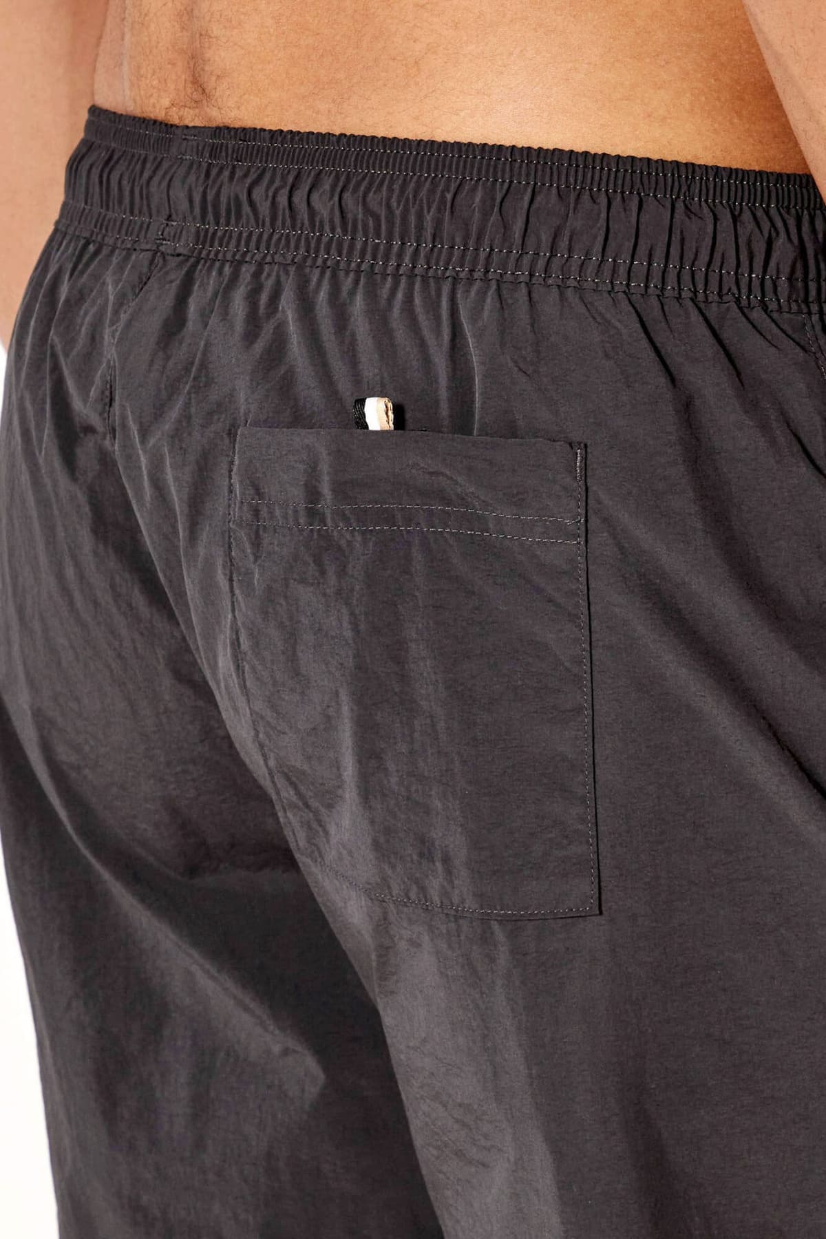 BOSS BEACHWEAR ΜΑΓΙΩ LOUIS ΜΑΥΡΟ-ΜΠΕΖ-ΛΕΥΚΟ