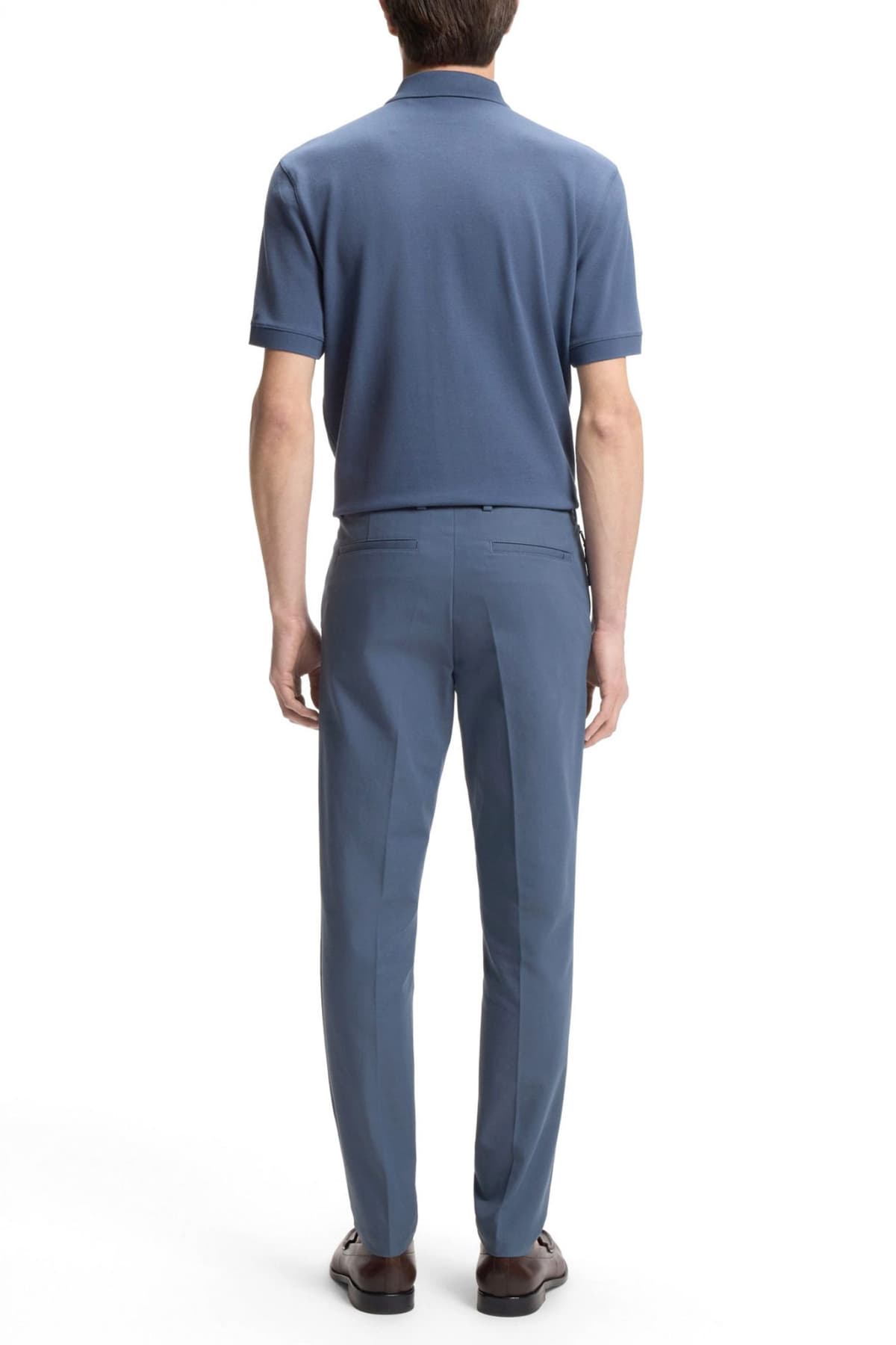 BOSS ΠΑΝΤΕΛΟΝΙ CHINO SLIM FIT P-KAITON1-ZIP ΡΑΦ ΜΠΛΕ