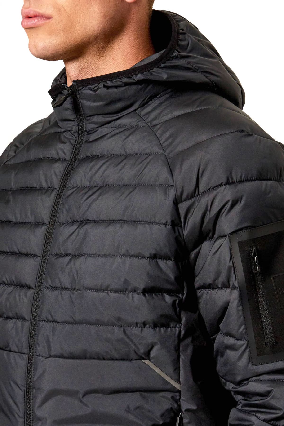 BOSS ATHLEISURE ΜΠΟΥΦΑΝ JACKET ΚΟΥΚΟΥΛΑ OW URBANEX JT-HD ΜΠΛΕ