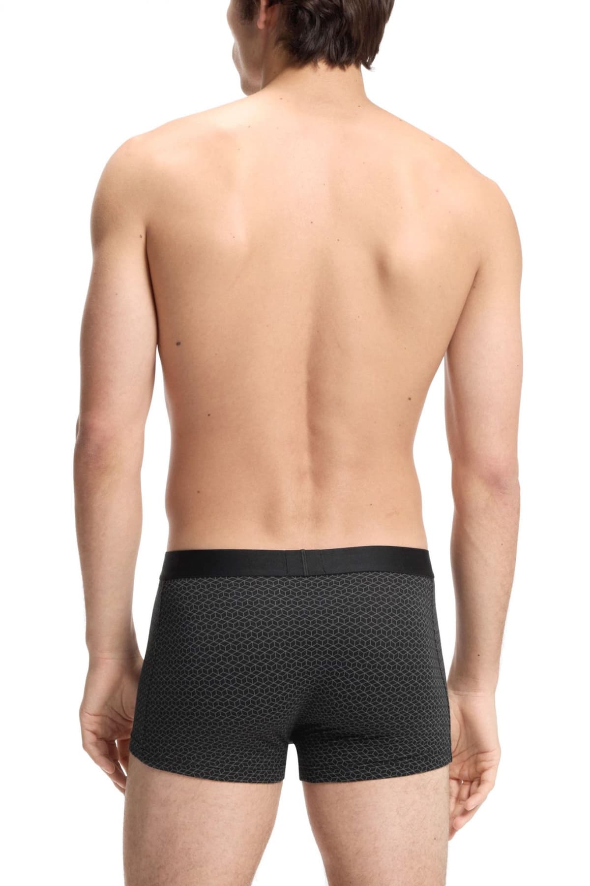 BOSS ΕΣΩΡΟΥΧΟ 3P TRUNK BOSS ONE D ΜΑΥΡΟ-ΓΚΡΙ