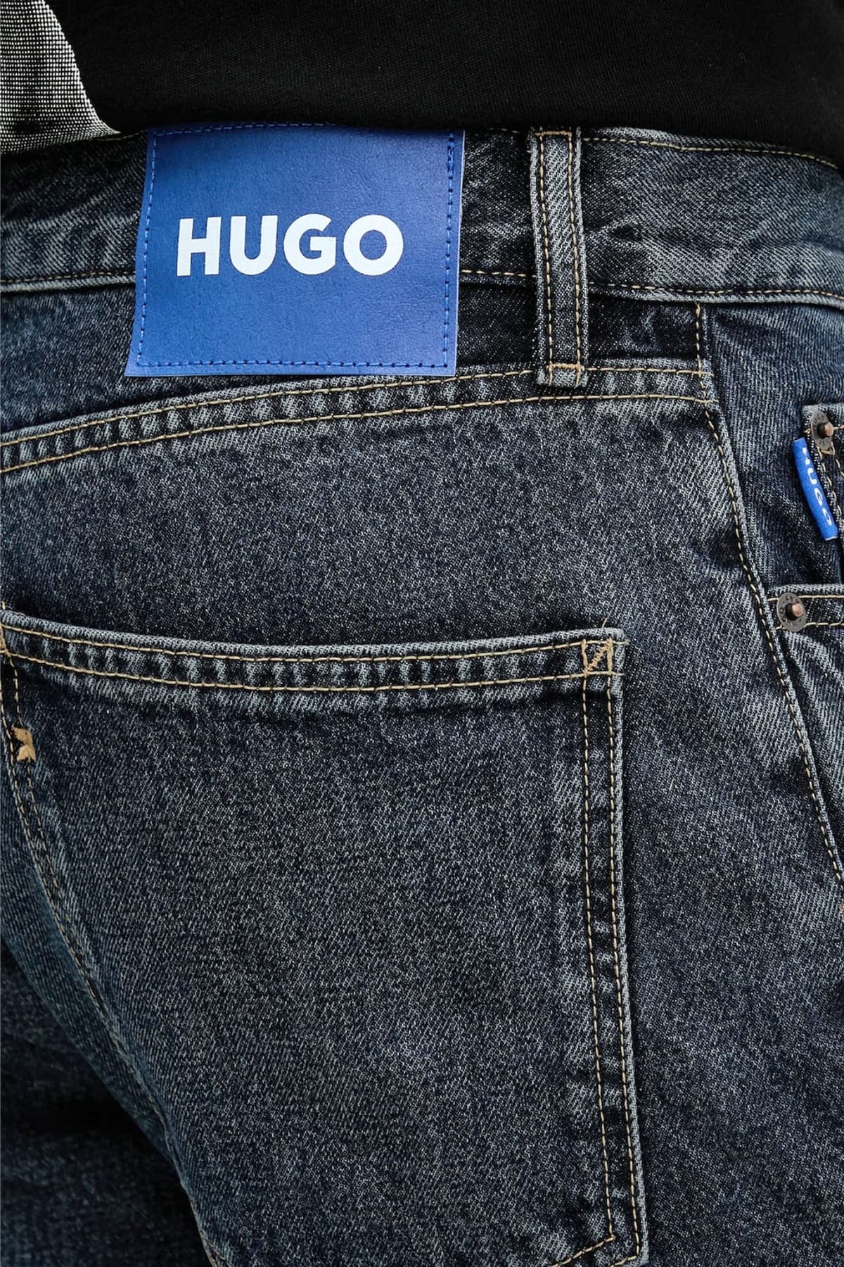 HUGO BLUE ΠΑΝΤΕΛΟΝΙ JEANS BRODY TAPERED ΜΠΛΕ