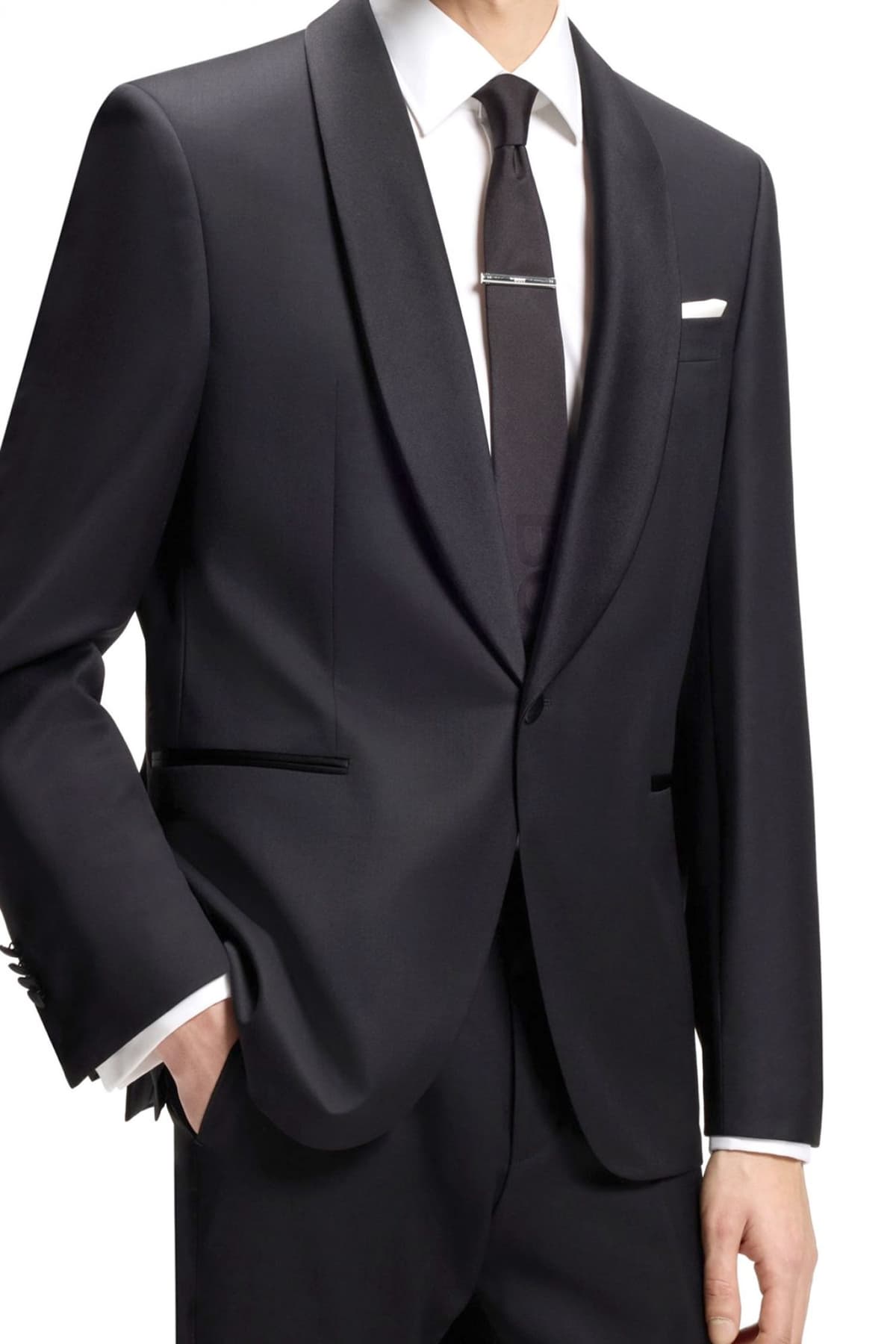 BOSS ΣΕΤ ΜΑΝΙΚΕΤΟΚΟΥΜΠΑ ΚΛΙΠ ΓΡΑΒΑΤΑΣ B-LOGO2SET-TIE ΑΣΗΜΙ