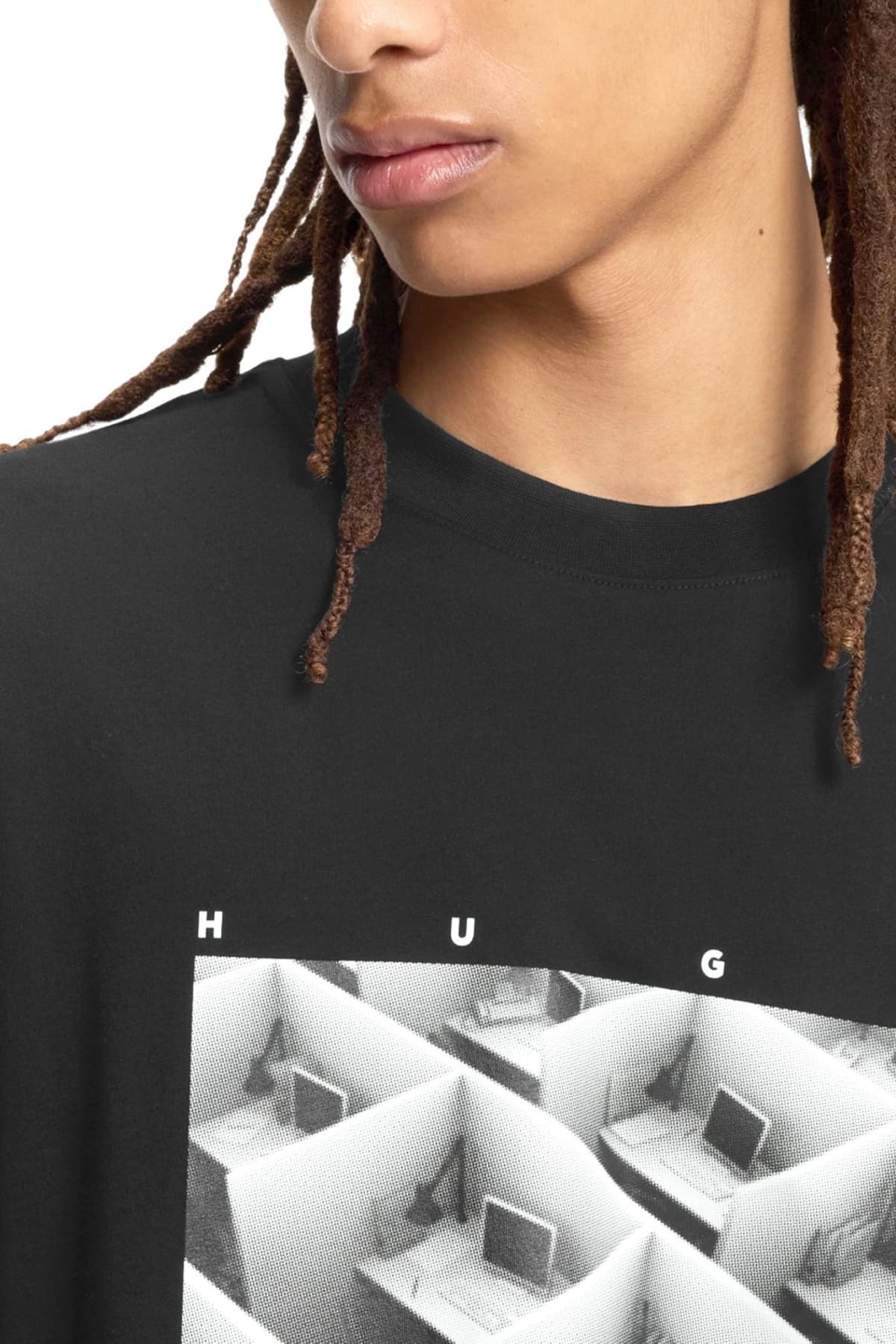 Men's T-Shirts Hugo Black
