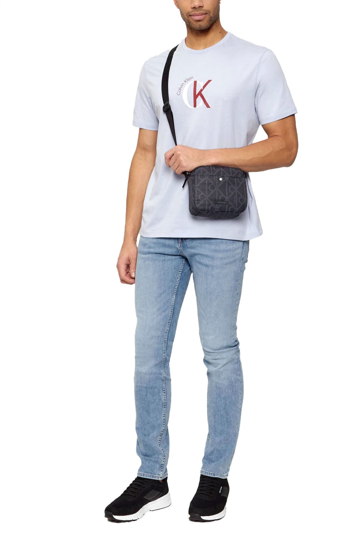 BOSS CASUAL ΠΑΝΤΕΛΟΝΙ JEANS DELAWARE BO S.ECRET SLIM FIT ΓΑΛΑΖΙΟ