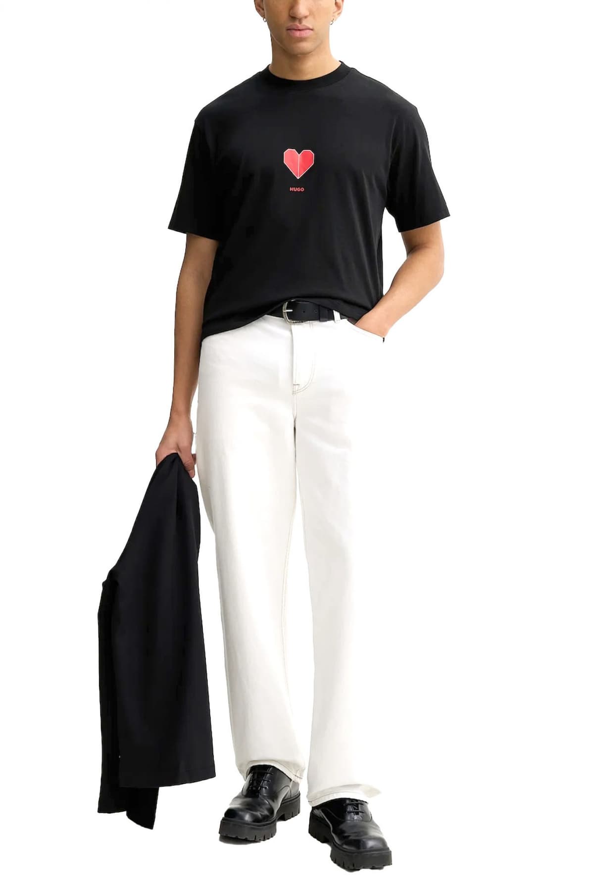 Men's T-Shirts Hugo Black