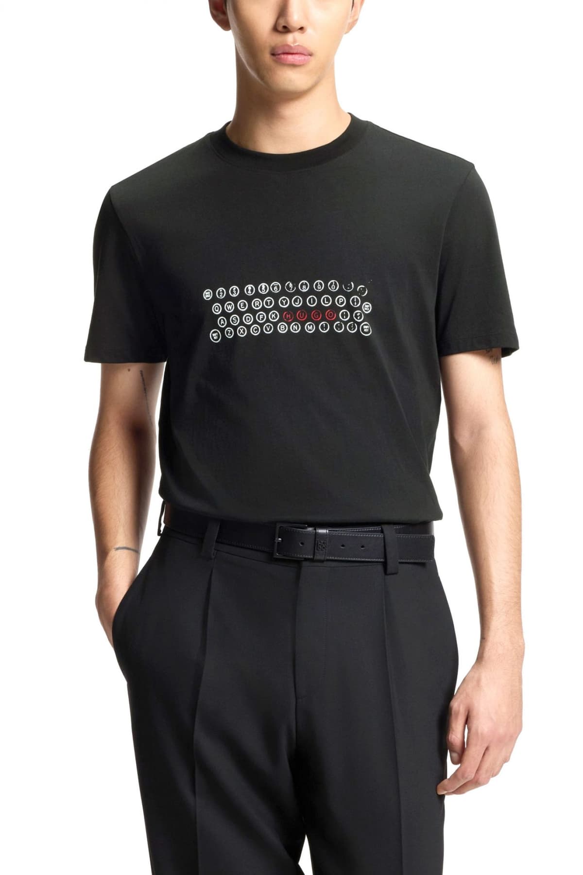T-SHIRT HUGO DEYSS BLACK HUGO BOSS