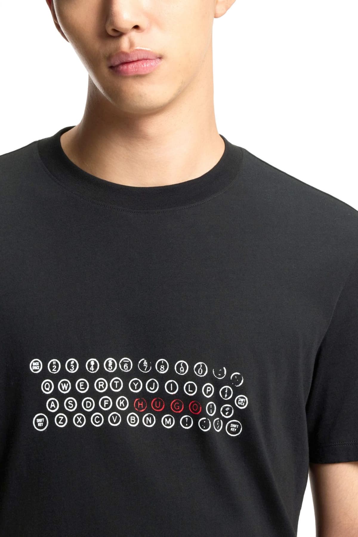 T-SHIRT HUGO DEYSS BLACK HUGO BOSS