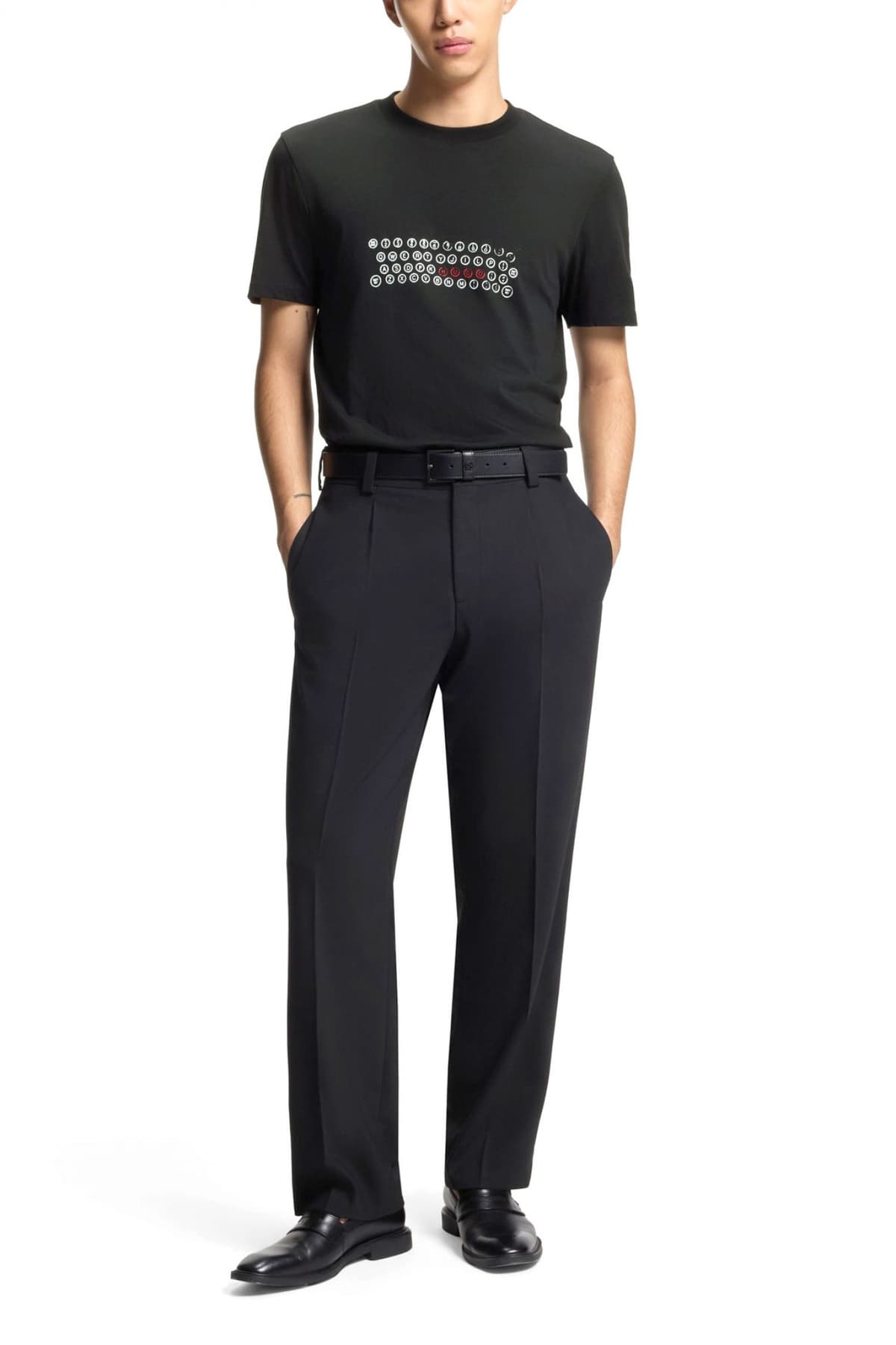 T-SHIRT HUGO DEYSS BLACK HUGO BOSS