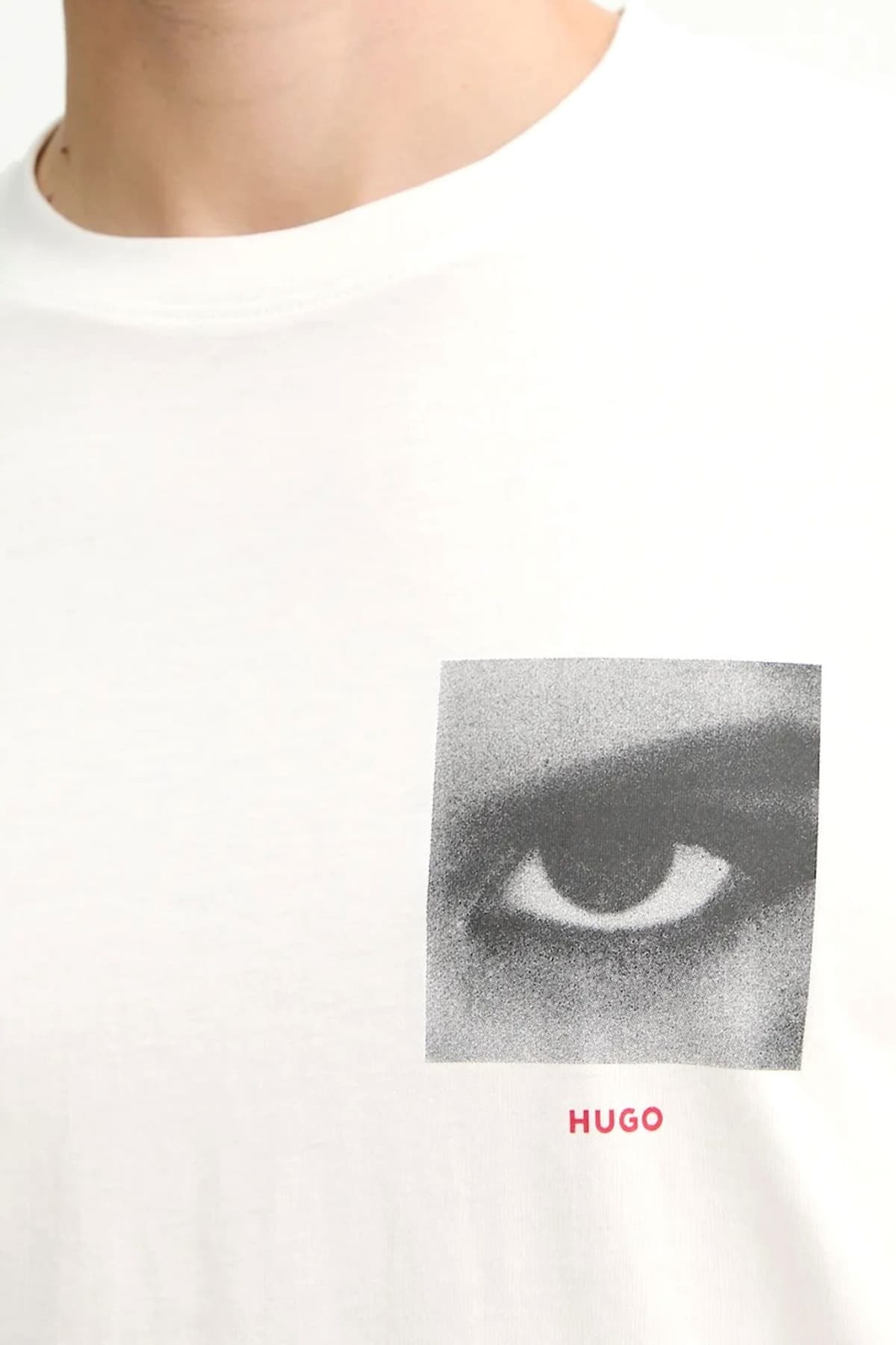 Men's T-Shirts Hugo Ecru