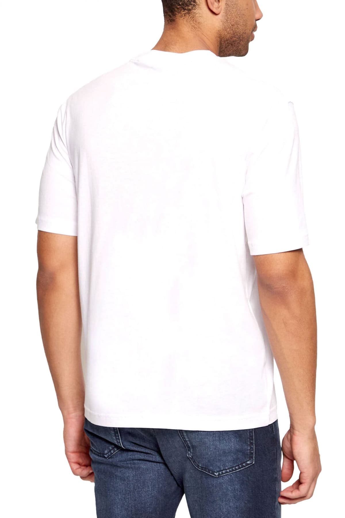 HUGO BLUE T-SHIRT NAMERIX ΛΕΥΚΟ