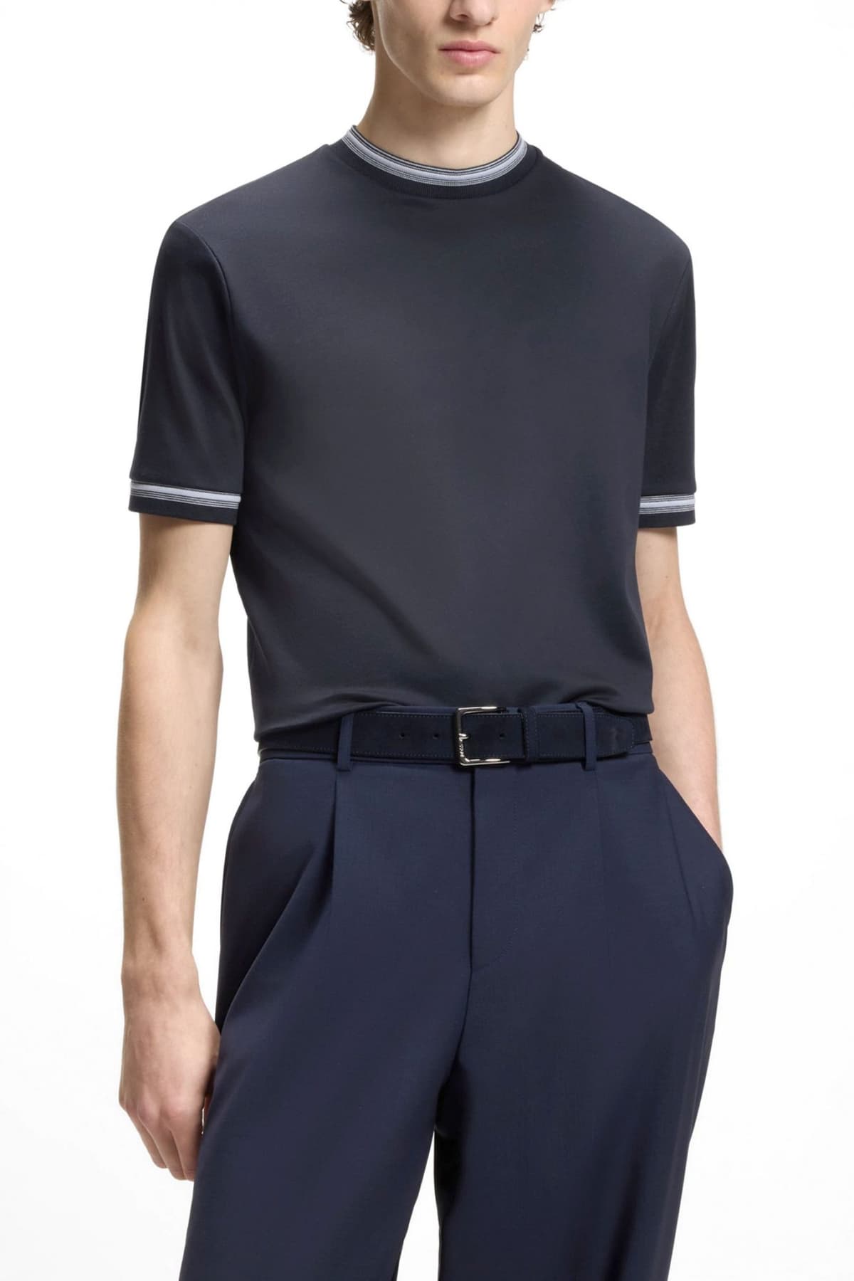 Men's T-Shirts Boss Blue