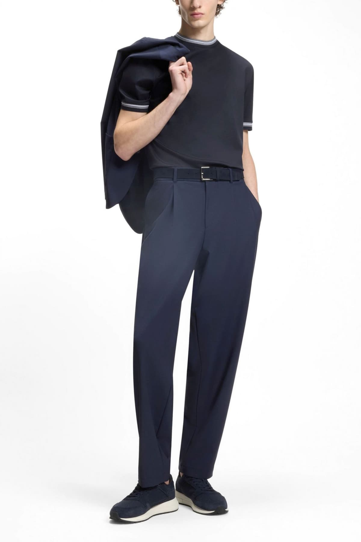 Men's T-Shirts Boss Blue