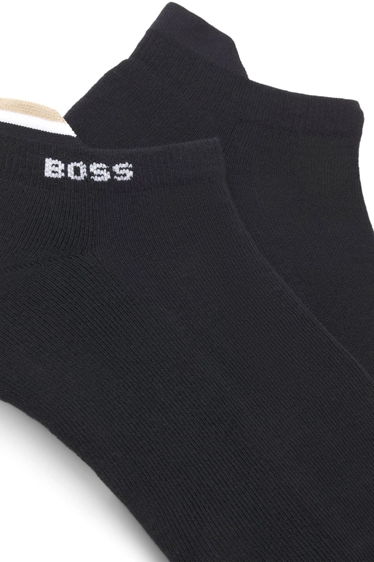 BOSS ΚΑΛΤΣΕΣ 2P AS ICONIC LOOP CC ΜΑΥΡΟ