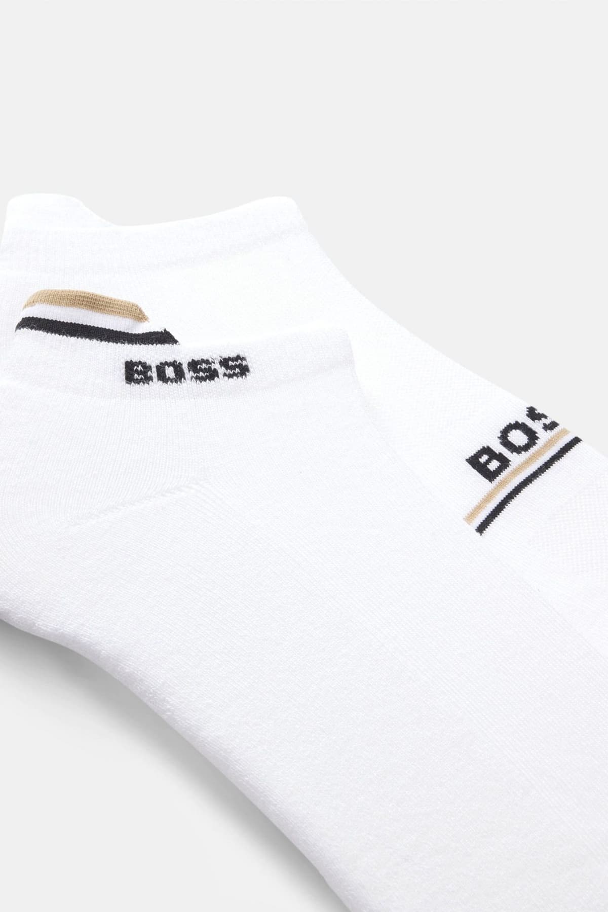 BOSS ΚΑΛΤΣΕΣ 2P AS ICONIC LOOP CC ΛΕΥΚΟ